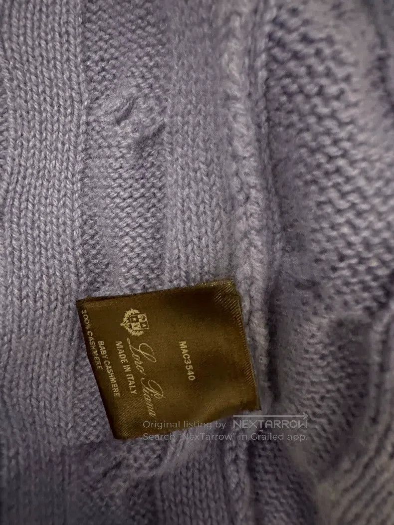 Loro Piana Loro Piana 100% Baby Cashmere Knit Open Cardigan Size US XS / EU 42 / 0 - 2 Thumbnail