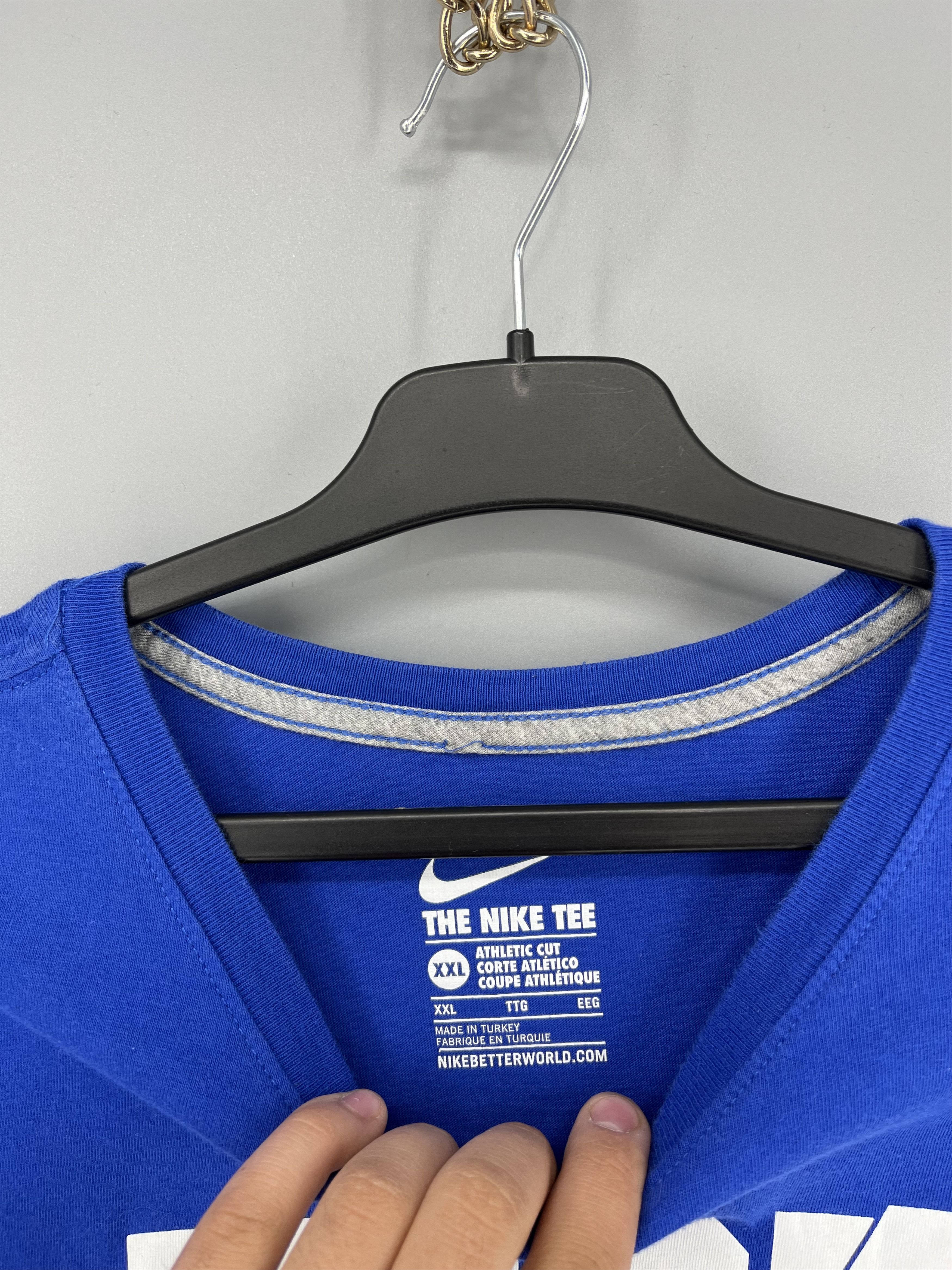 Nike × Vintage Vintage 90s NIKE JUST DO IT SWOOSH Tee Streetwear Y2K Style Size US XXL / EU 58 / 5 - 7 Thumbnail