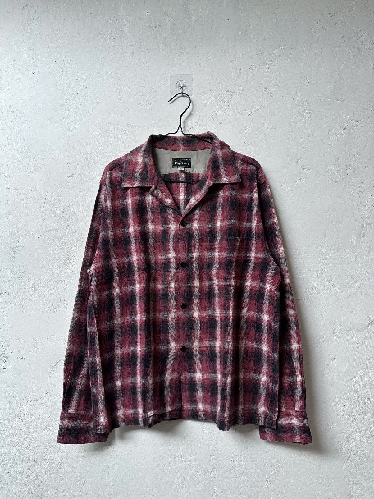 Dry Bones Vintage Dry Bones Plaid Flanel Shirt Size US L / EU 52-54 / 3 - 1 Thumbnail