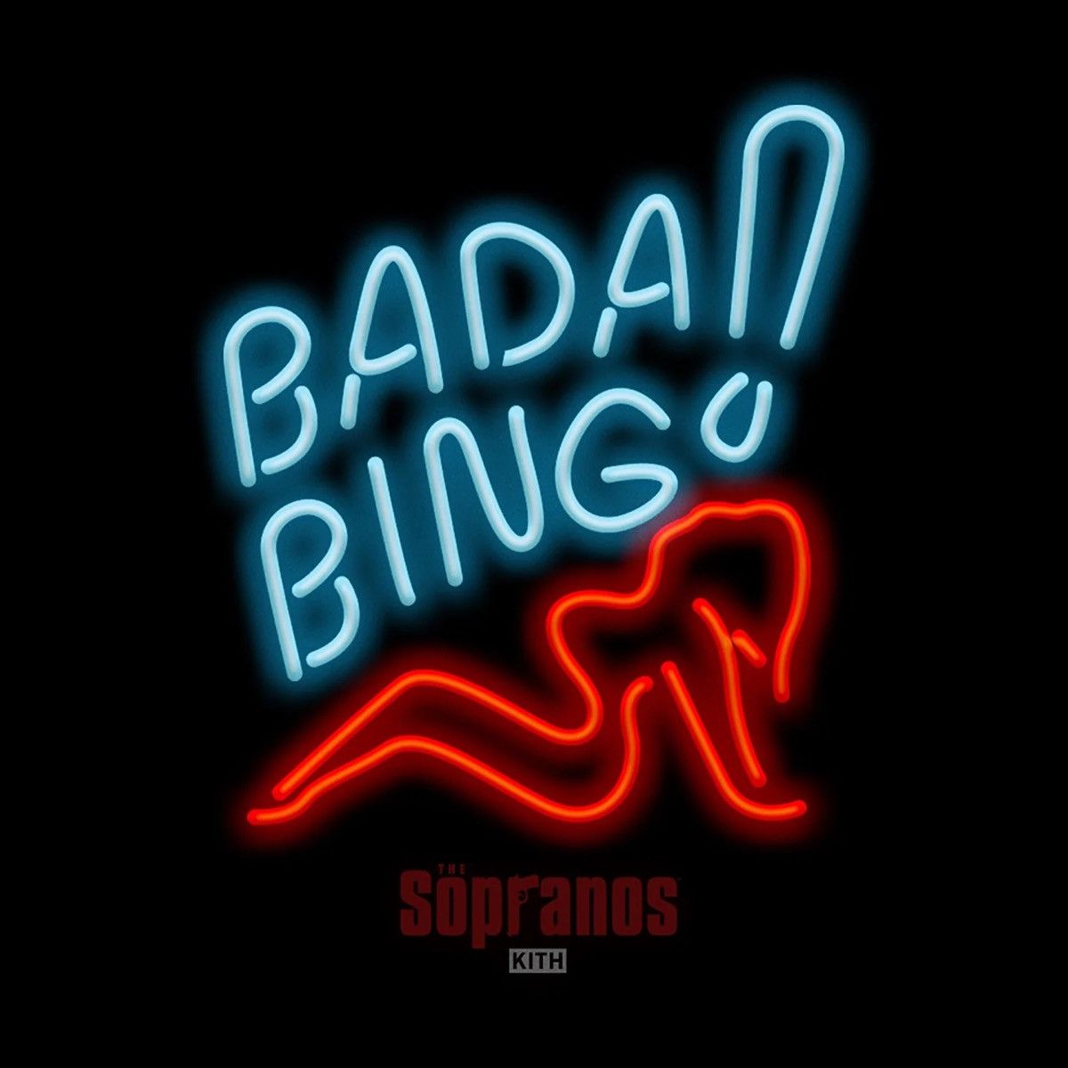Kith Kith Sopranos Bada Bing Neon Sign Size ONE SIZE - 1 Preview