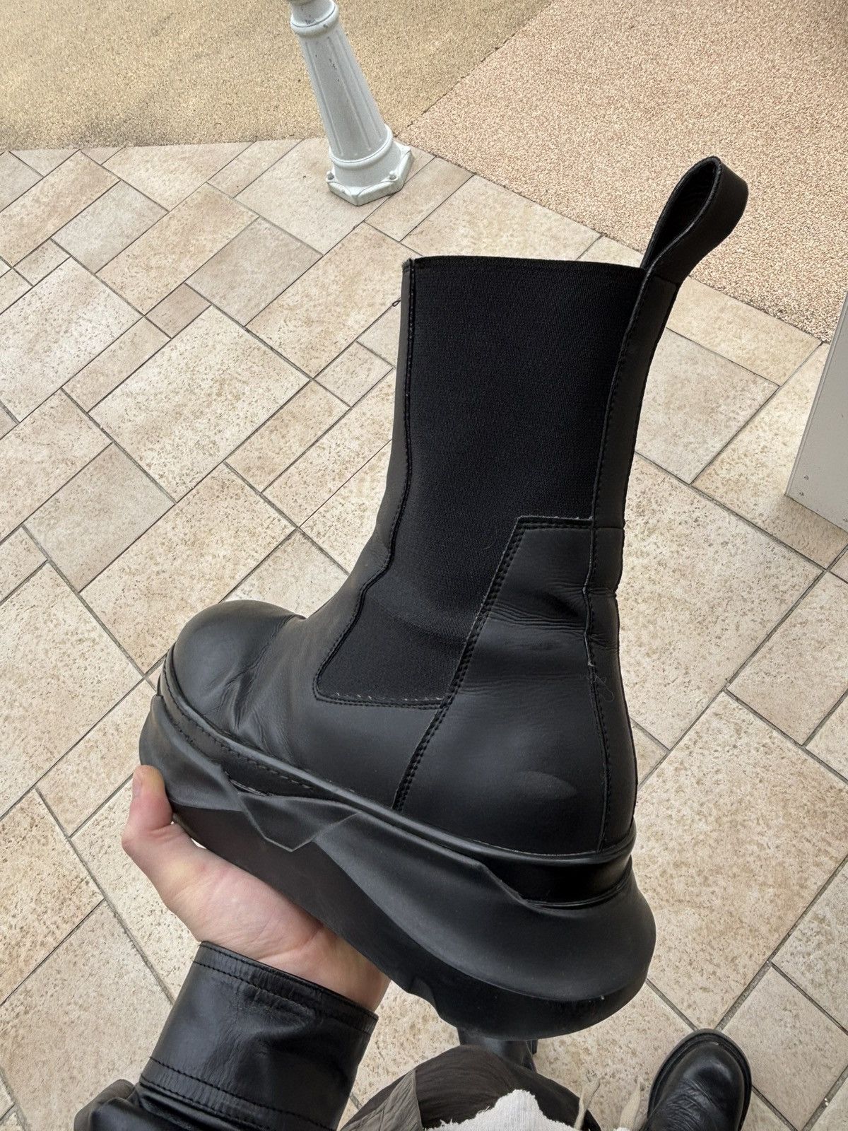 Rick Owens Rick Owens Beatles abstrast vegan leather Size US 9 / EU 42 - 4 Thumbnail
