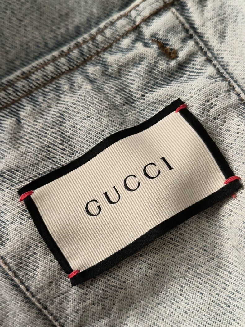 Gucci Gucci Bear plush embroidered denim jacket 2502-Nextarrow Size US S / EU 44-46 / 1 - 6 Thumbnail
