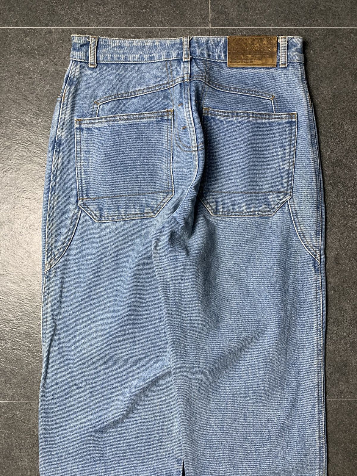 Marithe + Francois Girbaud 2000s Marithe Francois Girbaud Blue Jeans Size US 27 - 14 Thumbnail
