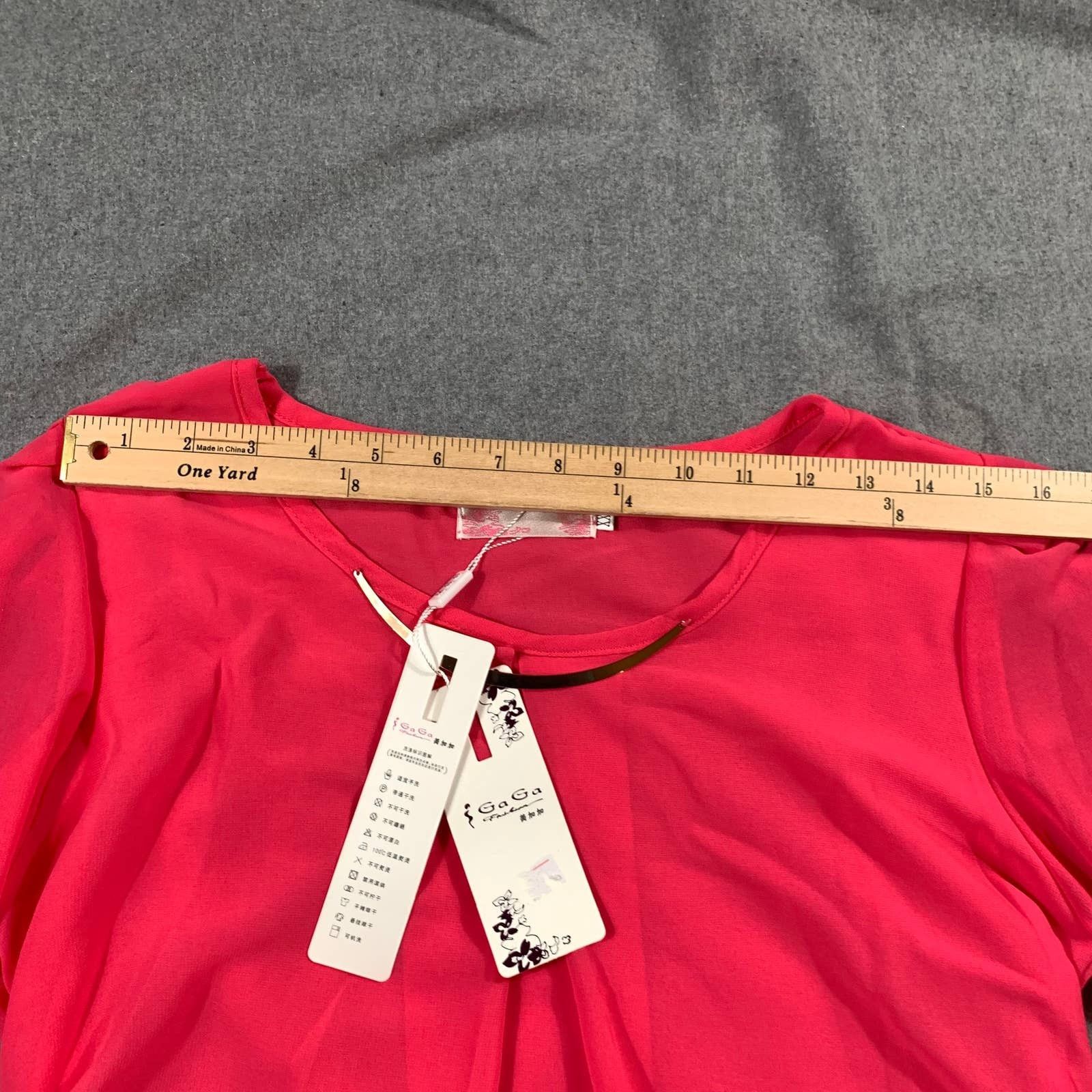 Other Pink Long Sleeve Shirt Women Size XXL Casual Size XXL / US 16-18 / IT 52-54 - 5 Thumbnail