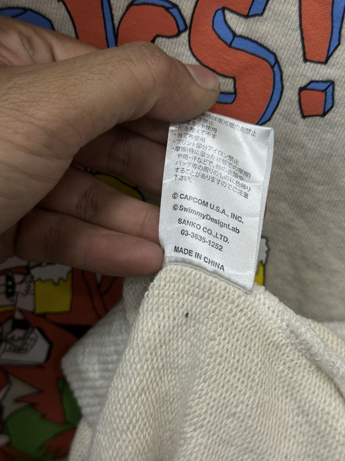 go slow caravan AW20 Go Slow Caravan X Street Fighter Grey Hoodie Size US M / EU 48-50 / 2 - 14 Thumbnail