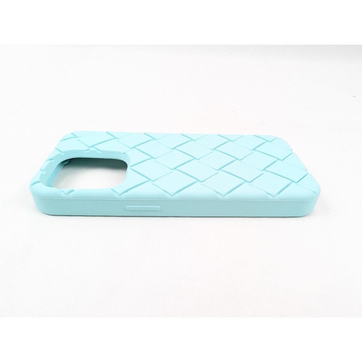 Bottega Veneta o1rshd1 Rubber Cover I Phone 14 Pro in Celadon in Light Blue Size ONE SIZE - 6 Thumbnail