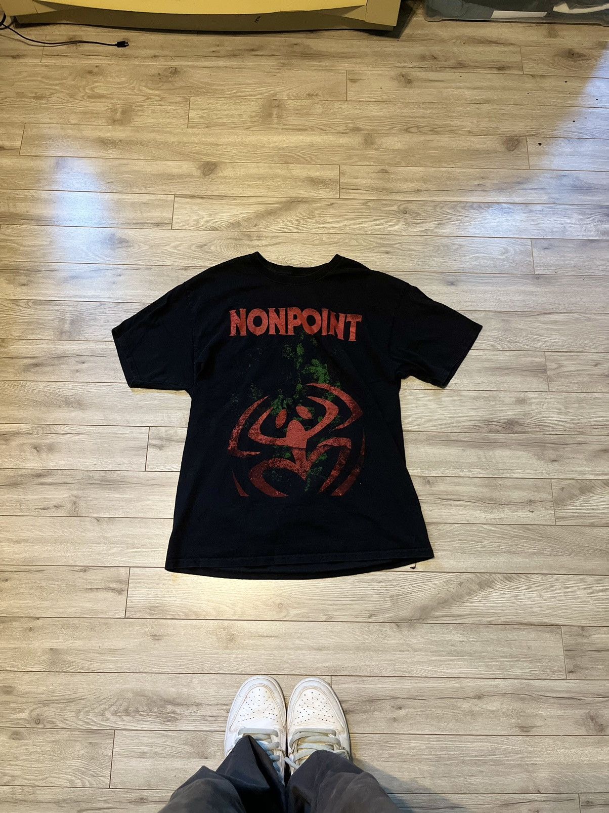 Hanes VINTAGE NONPOINT Y2K TEE Size US M / EU 48-50 / 2 - 1 Thumbnail