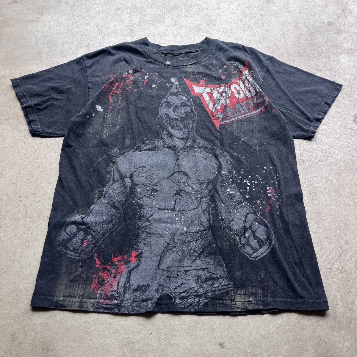 Tapout Tapout MPS Skeleton AOP Black Graphic T Shirt Size US L / EU 52-54 / 3 - 2 Thumbnail