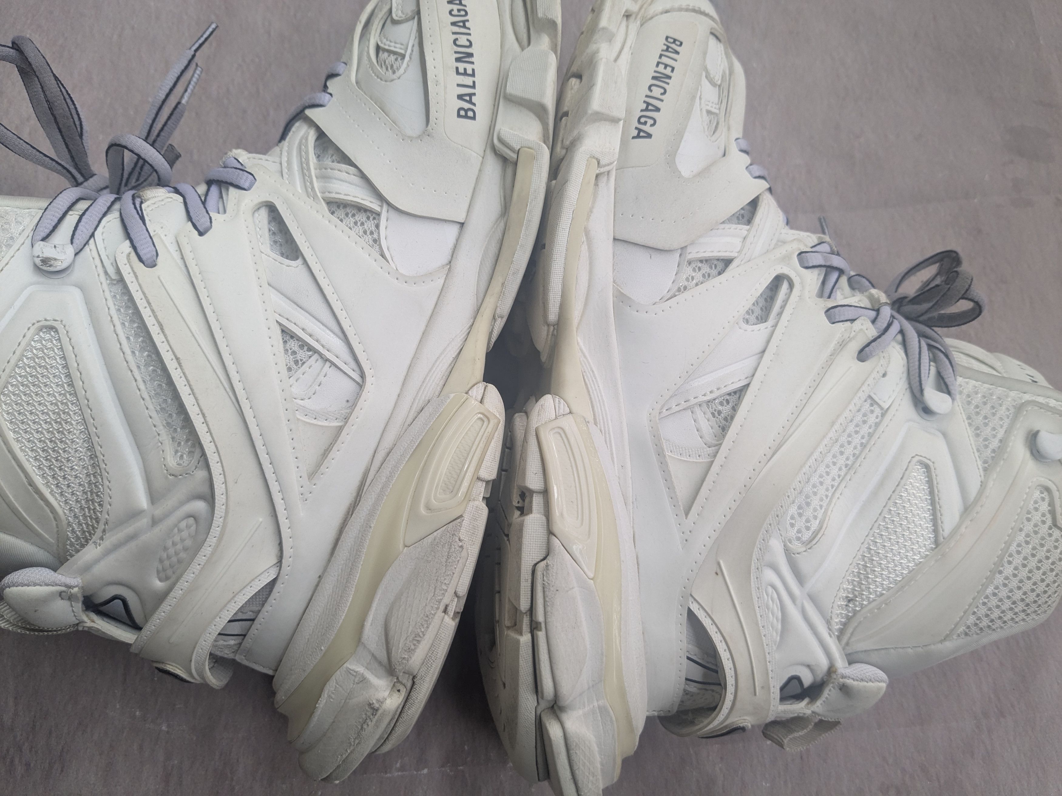 Balenciaga Balenciaga Track Sneakers White Size 10 43 High Tops Size US 10 / EU 43 - 10 Thumbnail