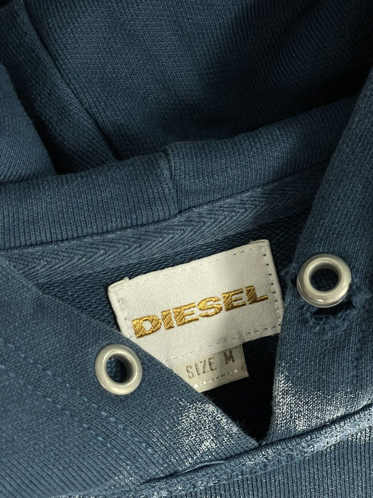 Diesel × Japanese Brand × Vintage Y2K Diesel The Future Is Not What It Used To Be Hoodie Size US M / EU 48-50 / 2 - 9 Thumbnail