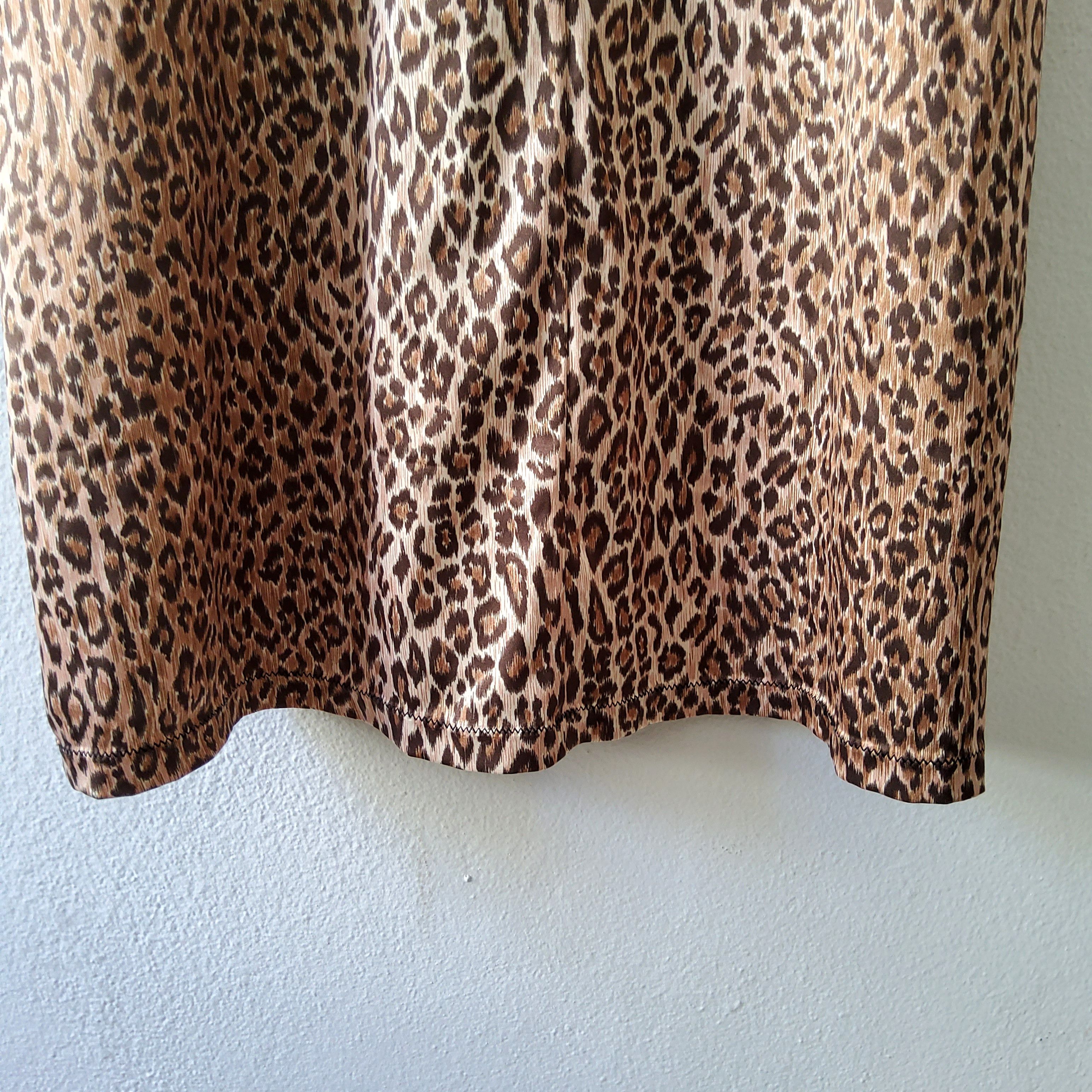Dolce & Gabbana Dolce & Gabbana vintage y2k animal print lingerie slip dress Size L / US 10 / IT 46 - 8 Thumbnail