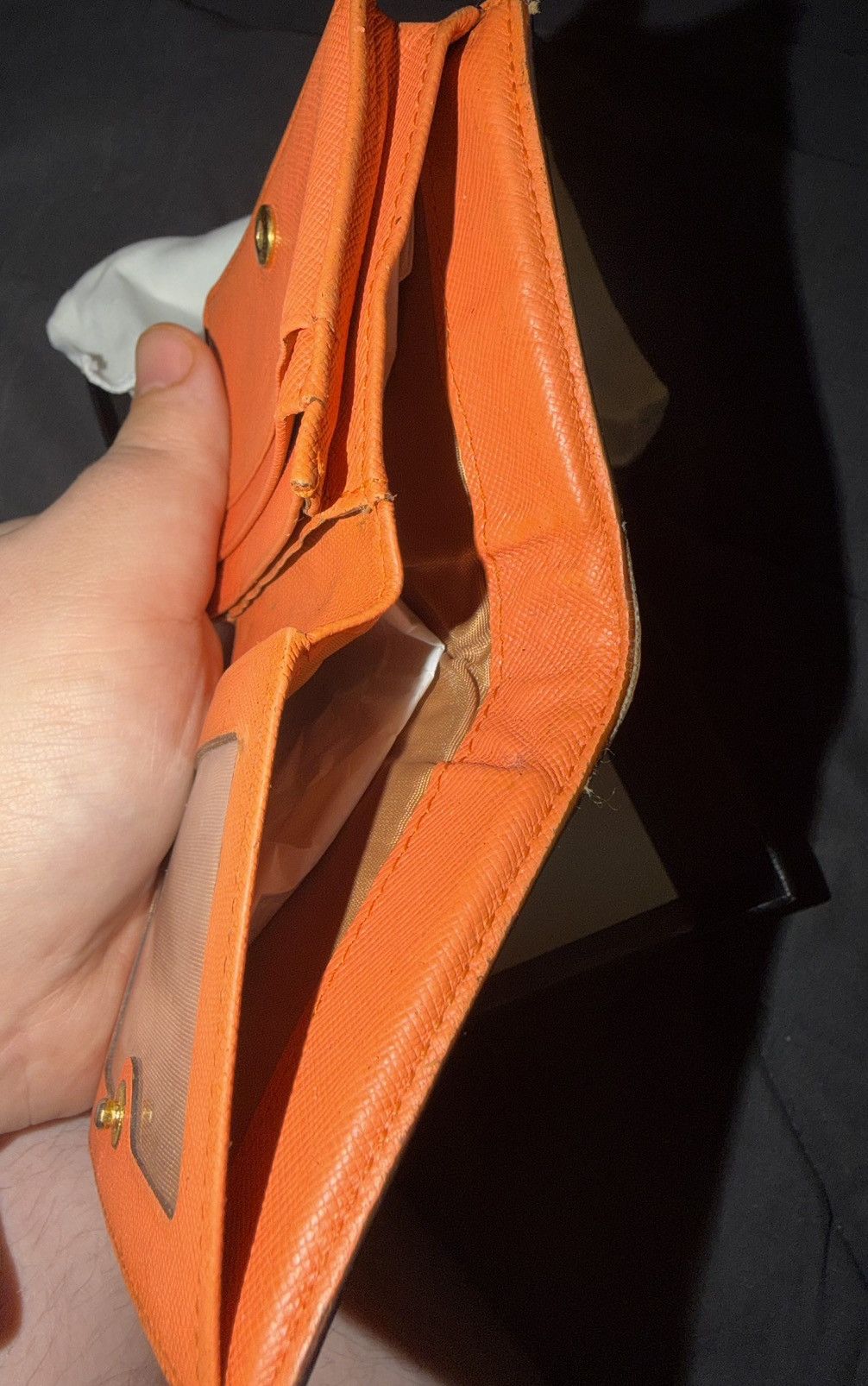 MCM MCM Wallet - Cognac & Orange with ID & Cash Compartment Size ONE SIZE - 6 Thumbnail