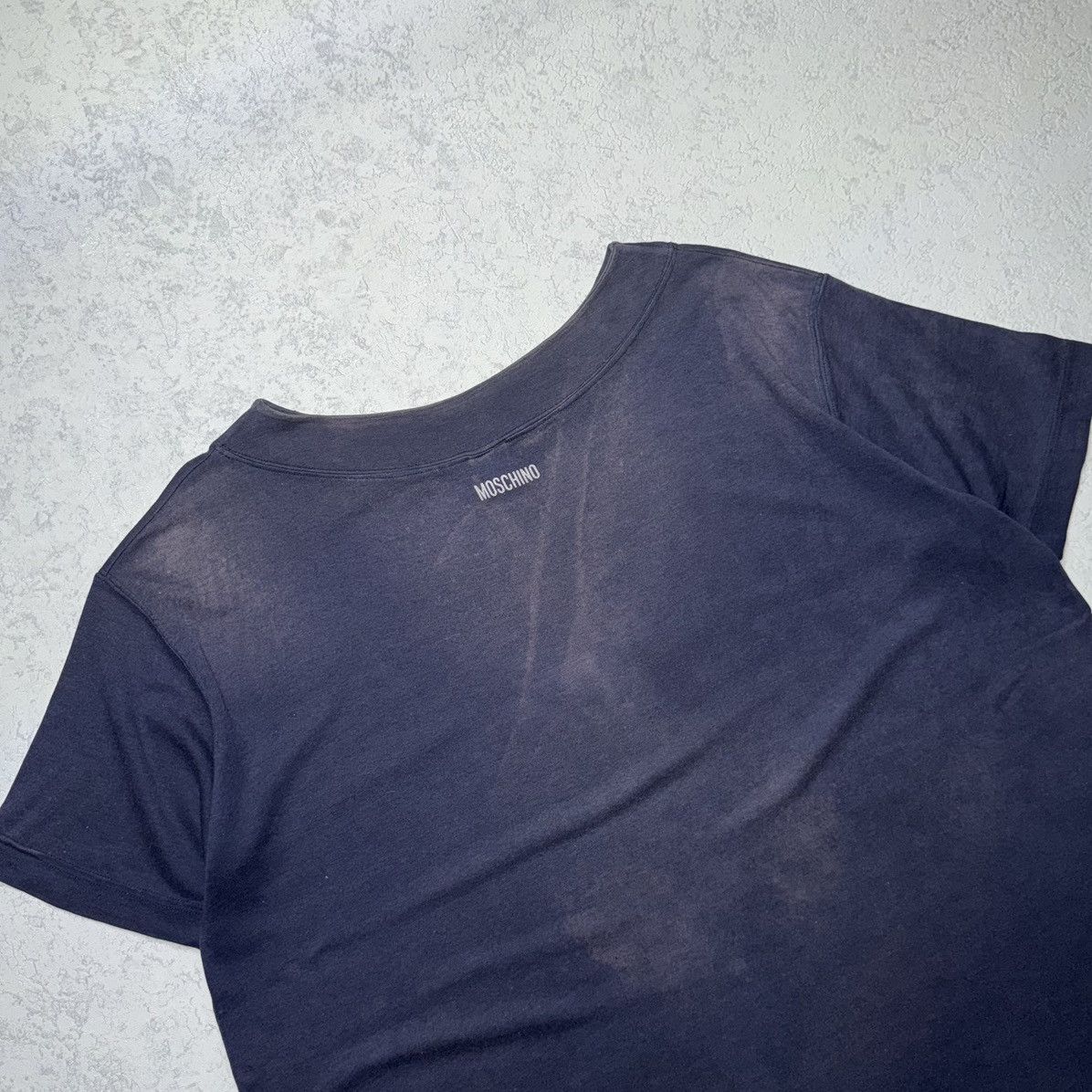 Moschino 90’ Moschino Mare Sun Faded Top Tunic T-Shirt Size M Size M / US 6-8 / IT 42-44 - 8 Thumbnail