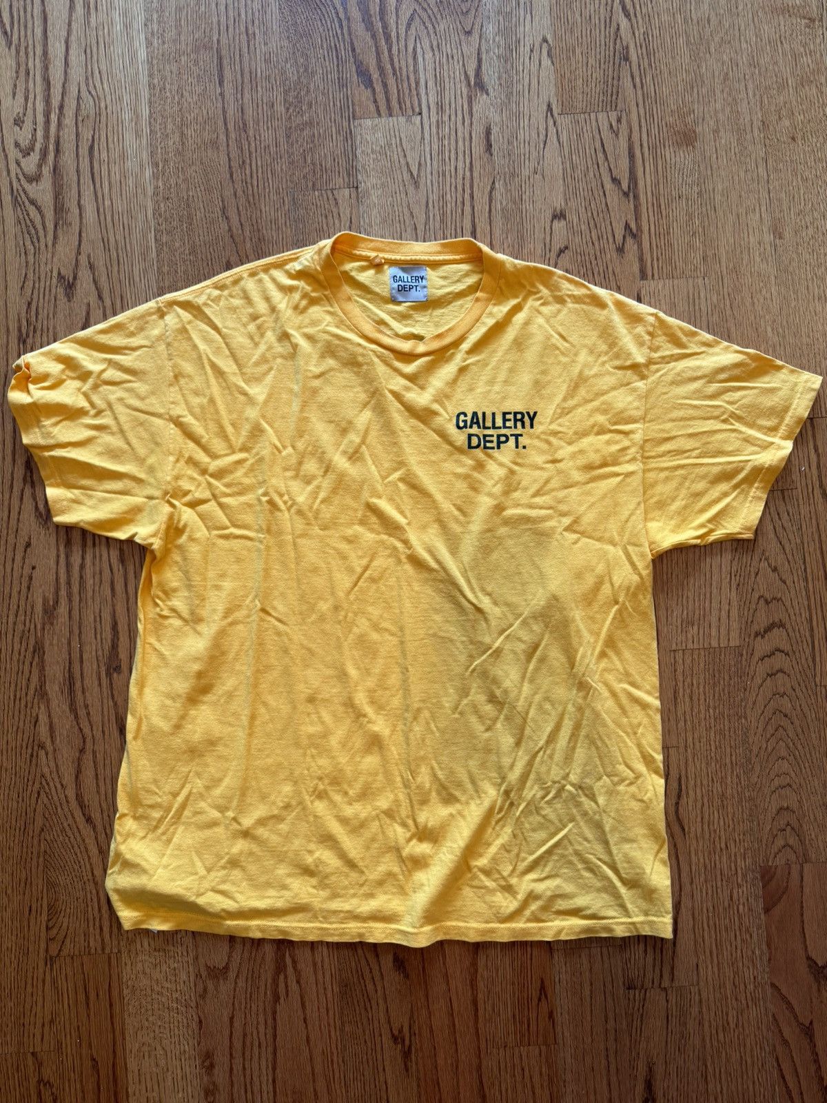 image of Yellow Gallery Dept T Shirt, Men's (Size XL)