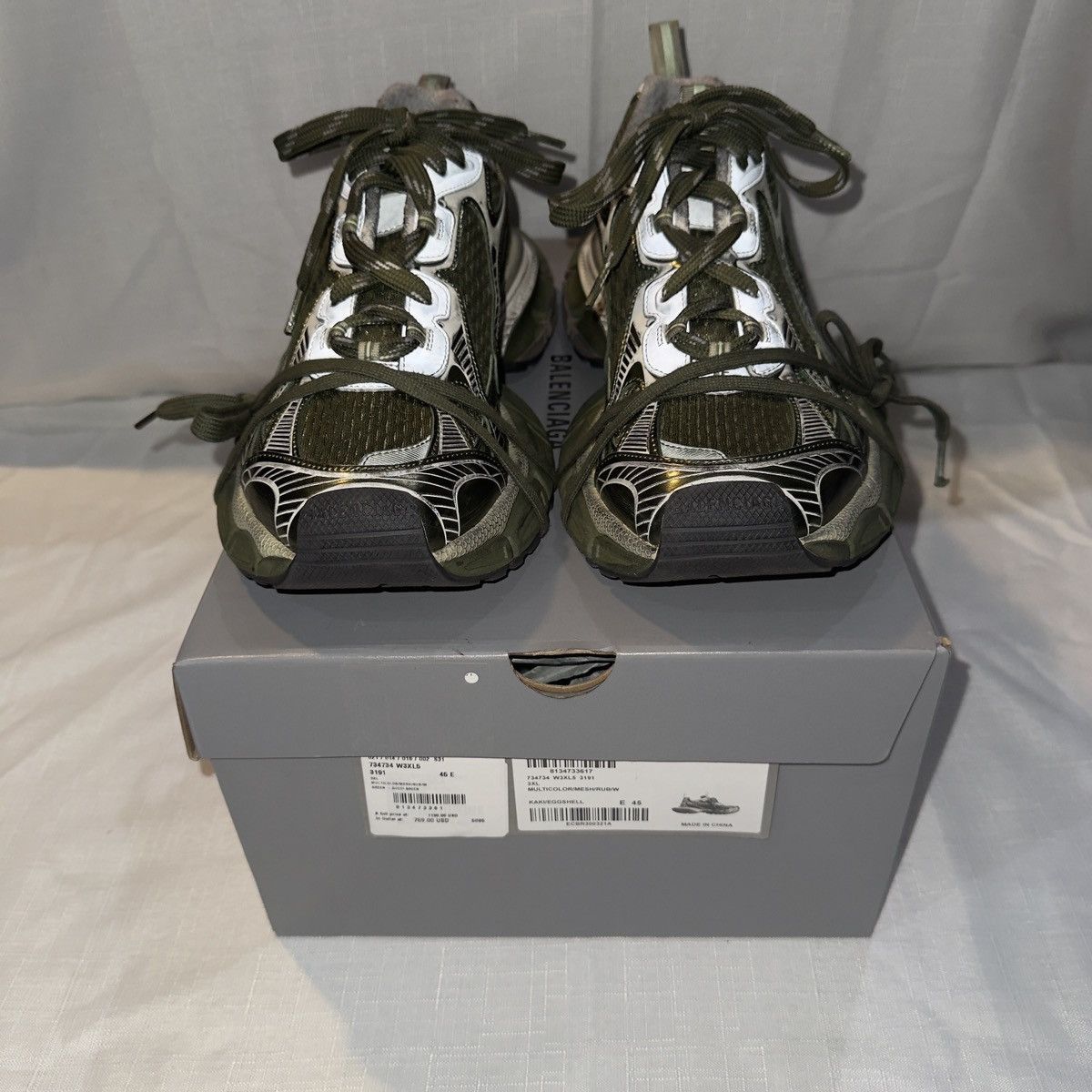 Balenciaga Balenciaga 3XL “Khaki/Eggshell” Size 45 Size US 12 / EU 45 - 6 Thumbnail