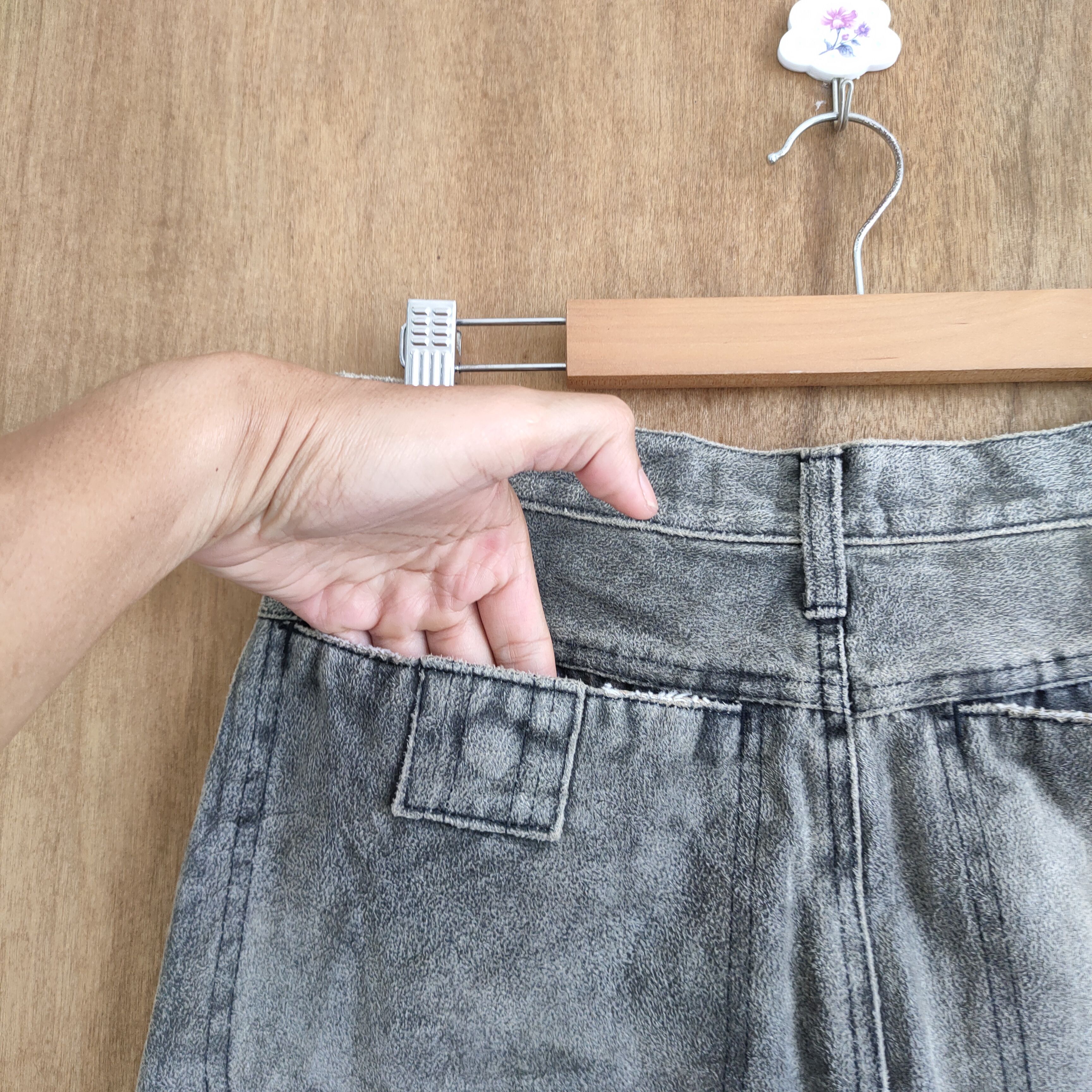Japanese Brand × Vintage VINTAGE ALBE DOUBLE KNEE FADED FLEECE TROUSER PANTS Size US 29 - 10 Thumbnail