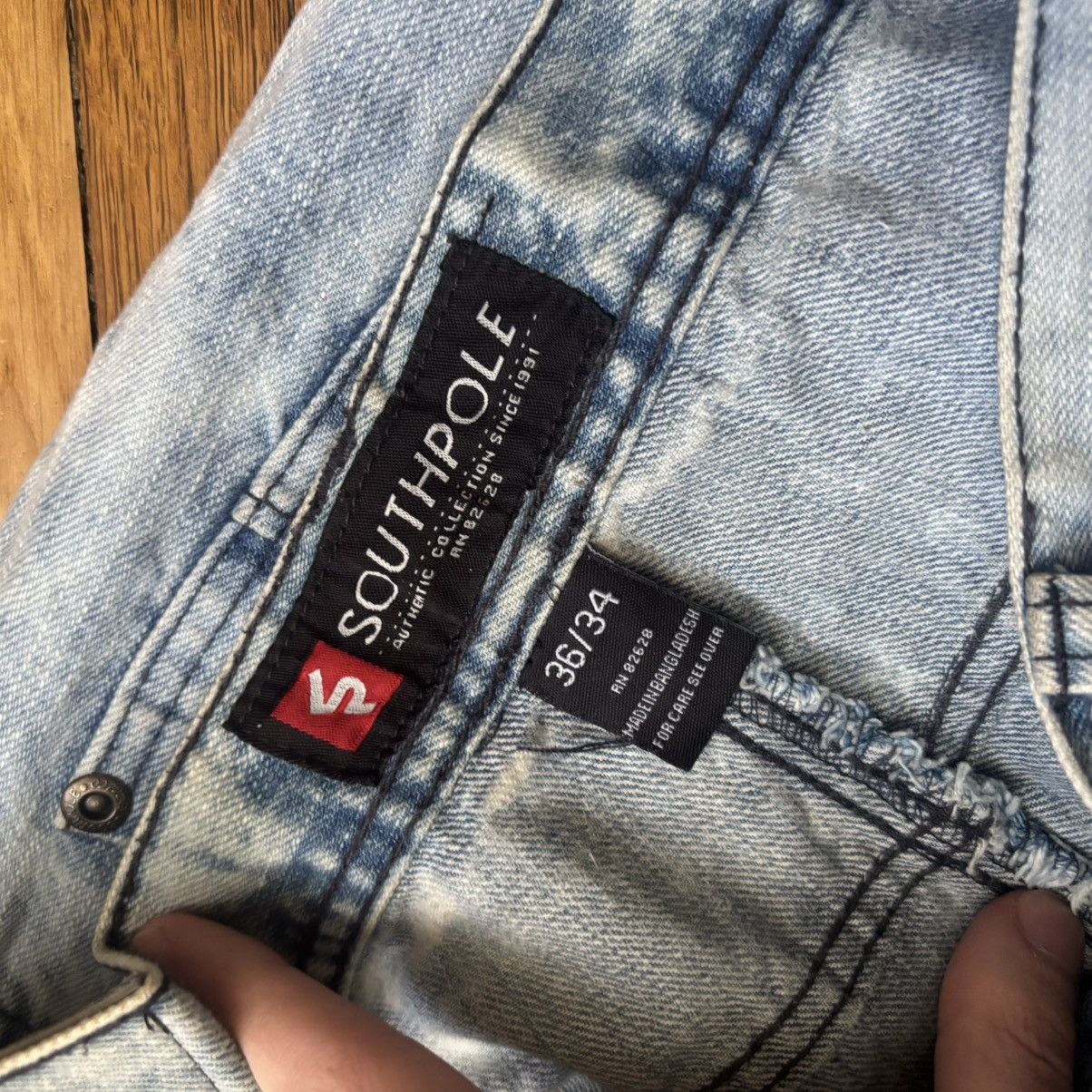 Hysteric Glamour Vintage Distressed Denim Southpole Jeans Size US 36 / EU 52 - 4 Thumbnail