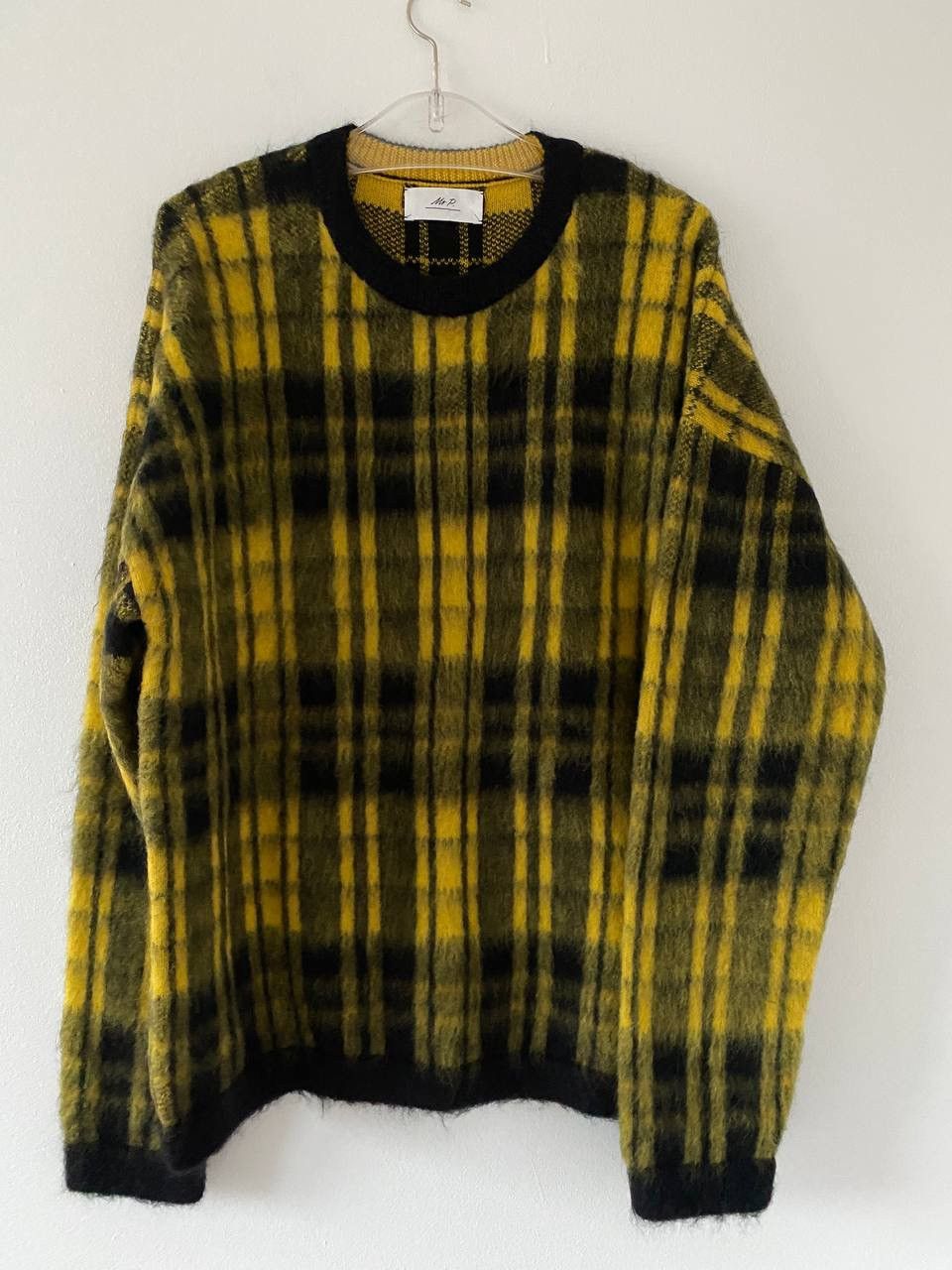 Mr P. Checked Knitted Sweater Size US XXL / EU 58 / 5 - 2 Thumbnail