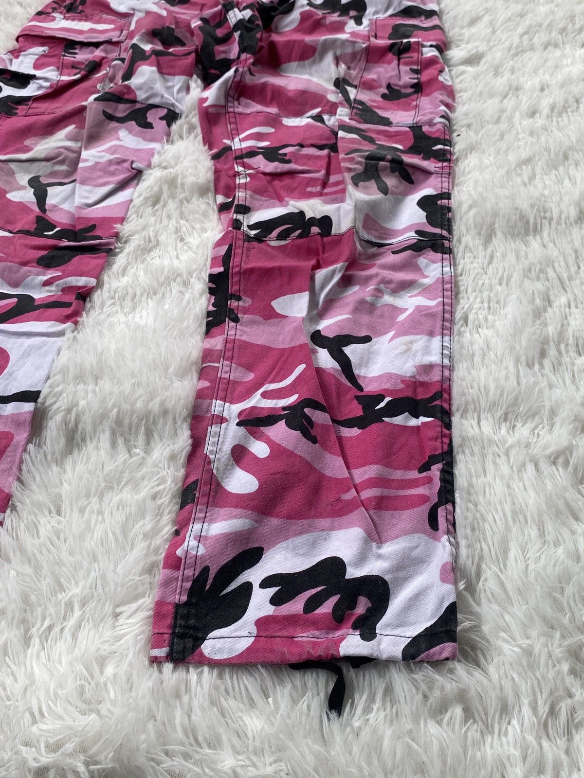 Rothco OFFER 🔥ROTHCO Pink Camouflage Paratrooper Cargo Pants Size US 29 - 7 Thumbnail