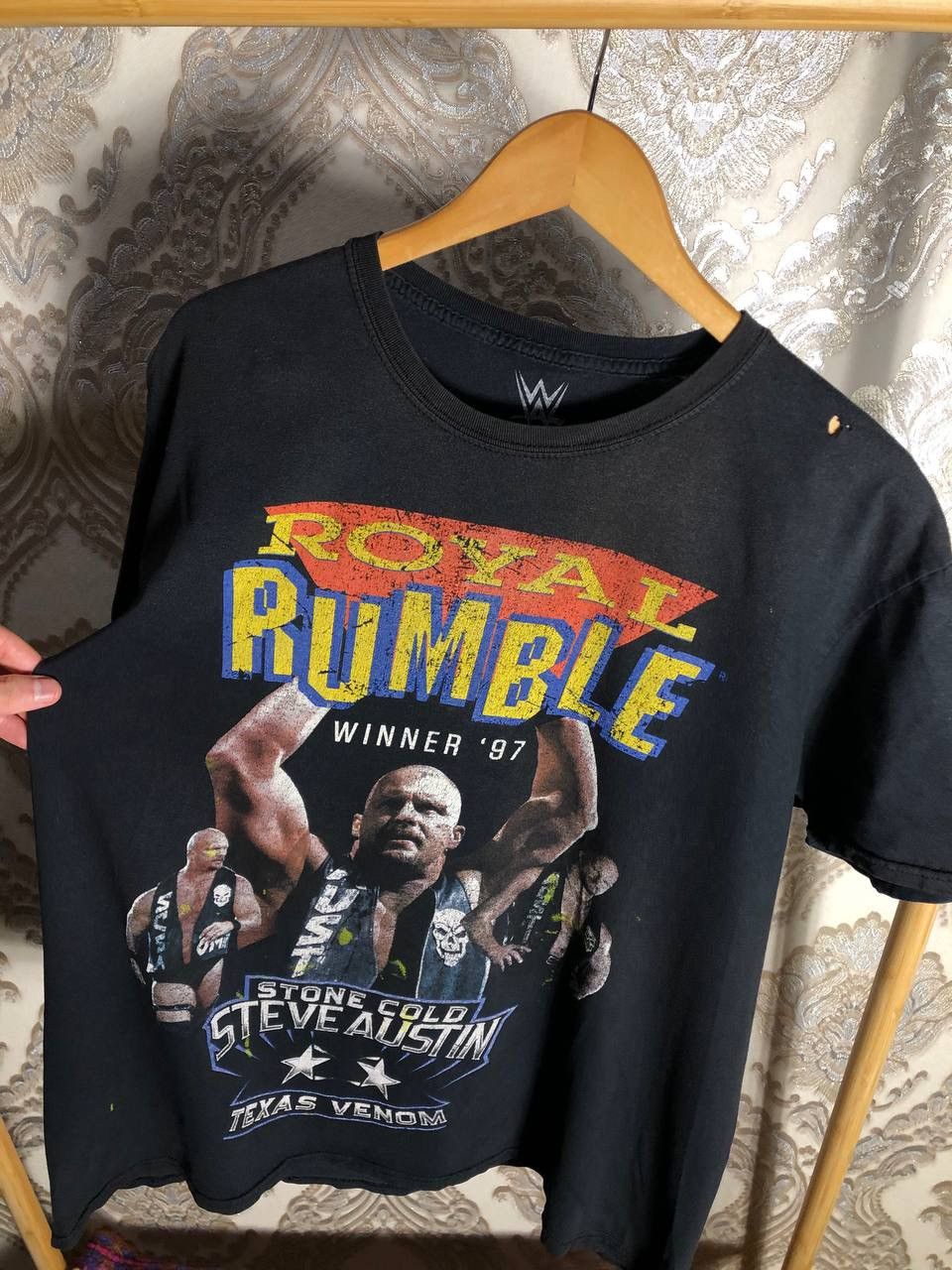 WWE VINTAGE WWE STEVE AUSTIN WWF RETRO T-SHIRT WRESTLING Y2K 90s Size US XL / EU 56 / 4 - 2 Thumbnail