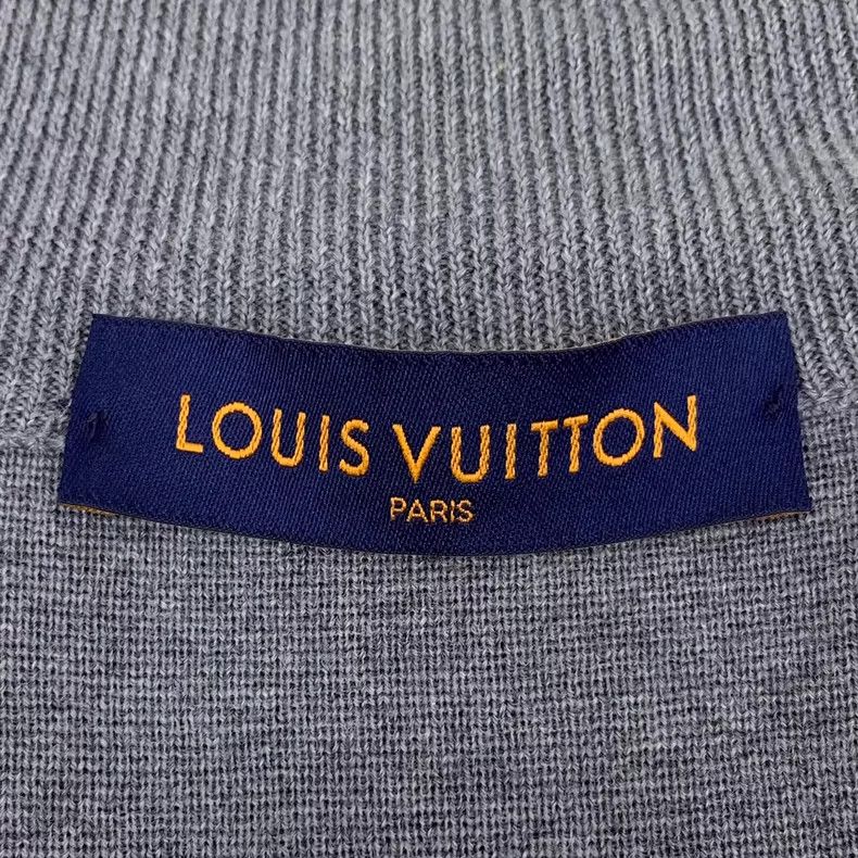 Louis Vuitton Louis Vuitton Color-block wool jacket with stand-up zip co Size US M / EU 48-50 / 2 - 6 Thumbnail