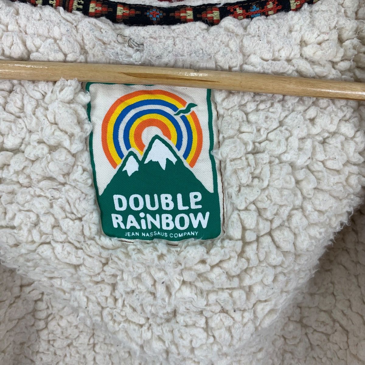 Double Rainbouu Vintage DOUBLE RAINBOW JAPAN Navajo Native Fleece Jacket Size M / US 6-8 / IT 42-44 - 8 Thumbnail
