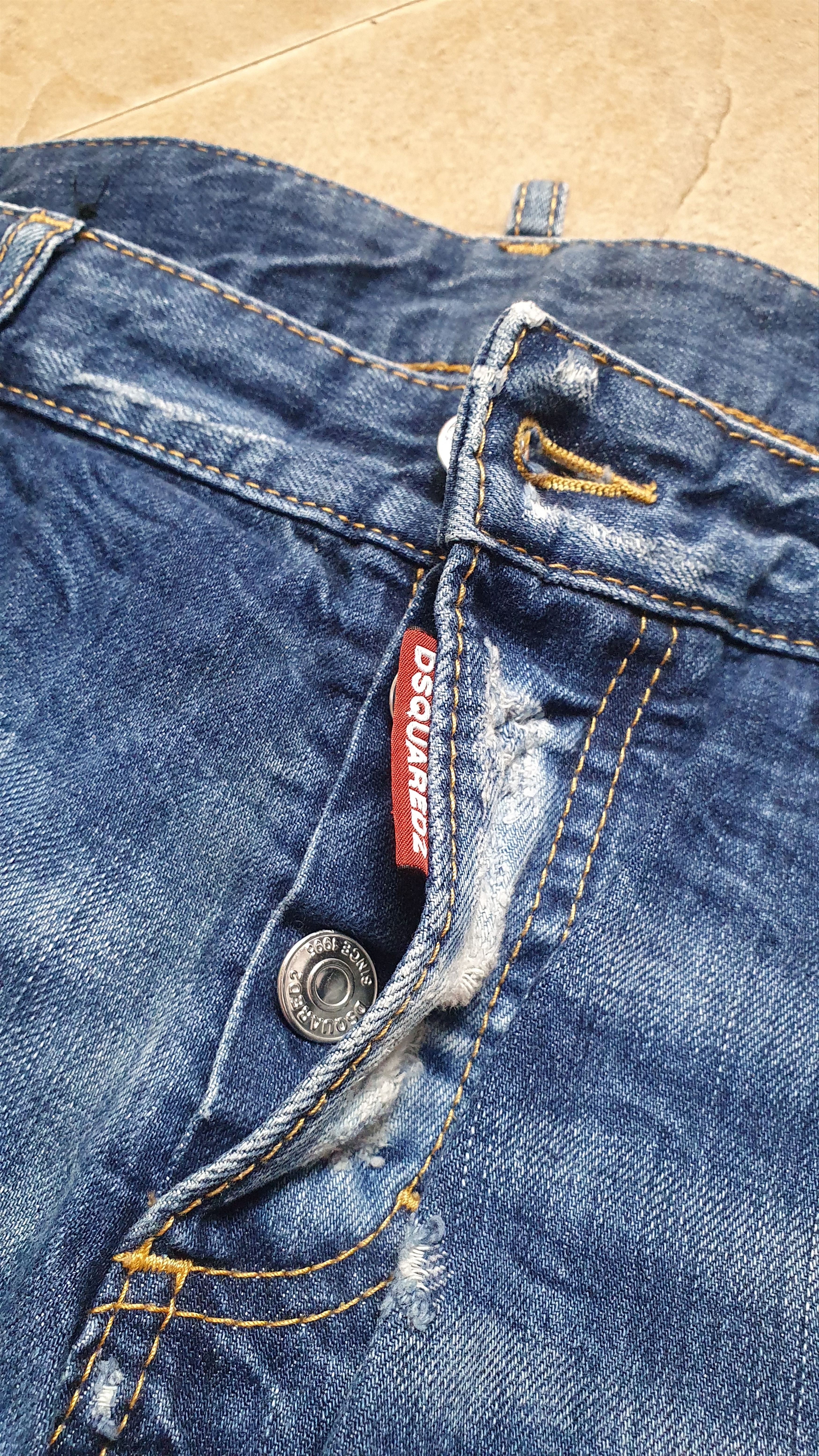Dsquared2 Vintage men's Denim Dsquared2 Caten Brothers Rare Jeans Size US 36 / EU 52 - 15 Thumbnail