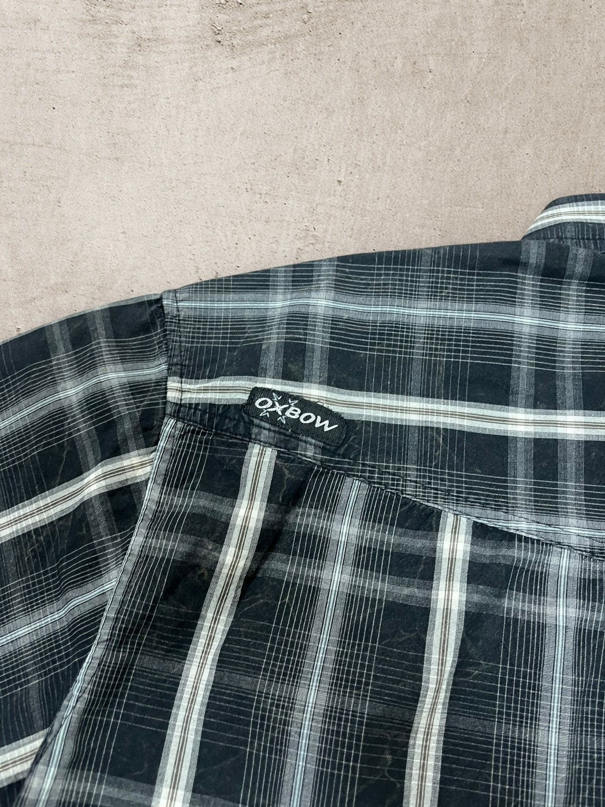 Japanese Brand × Oxbow × Vintage Vintage OXBOW Skate Surf Style Button Shirt y2k Logo M Size US M / EU 48-50 / 2 - 5 Thumbnail