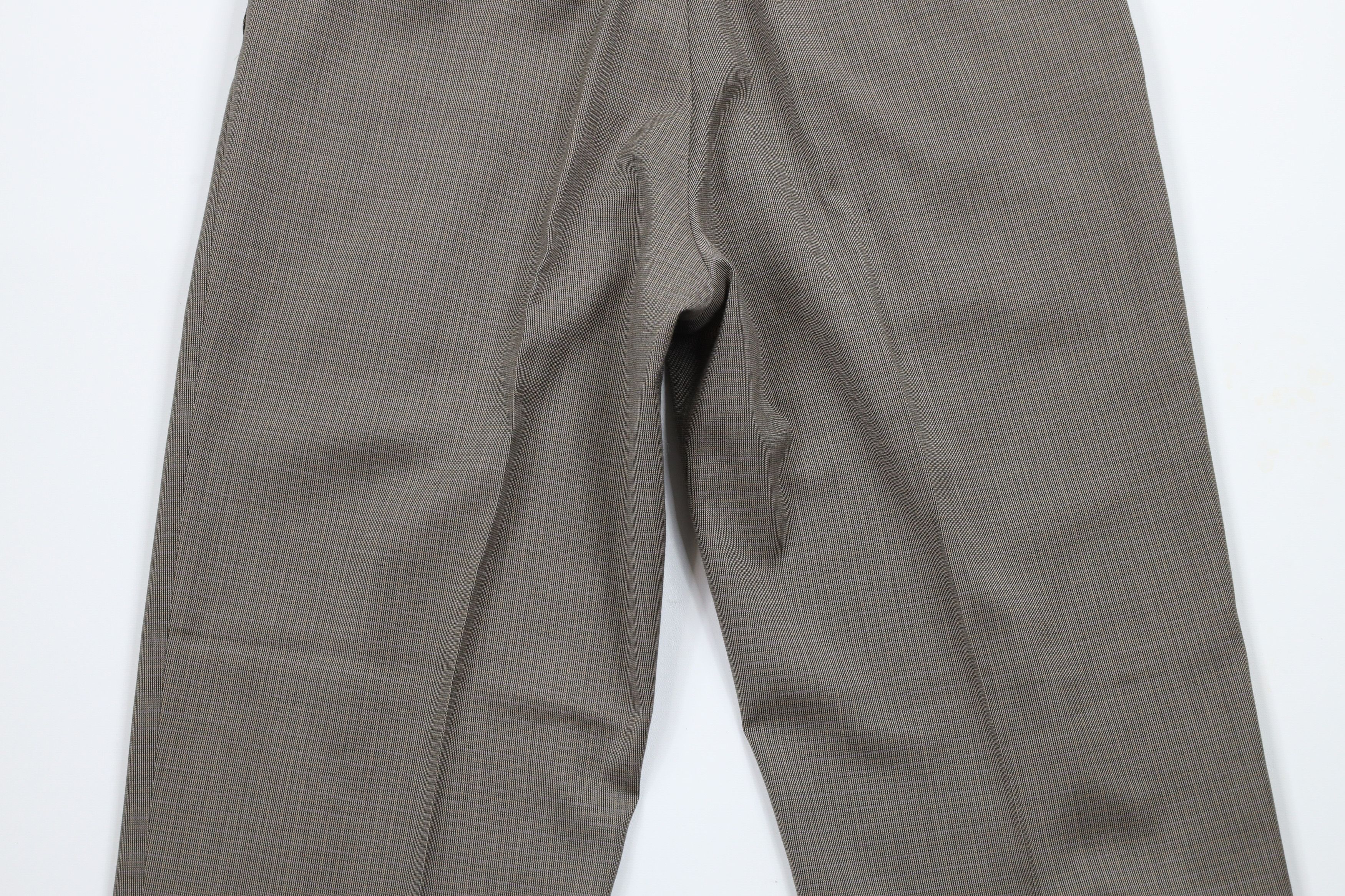 Ralph Lauren × Vintage Vintage 90s Ralph Lauren Cuffed Wide Leg Chino Pants Plaid Size US 34 / EU 50 - 9 Thumbnail
