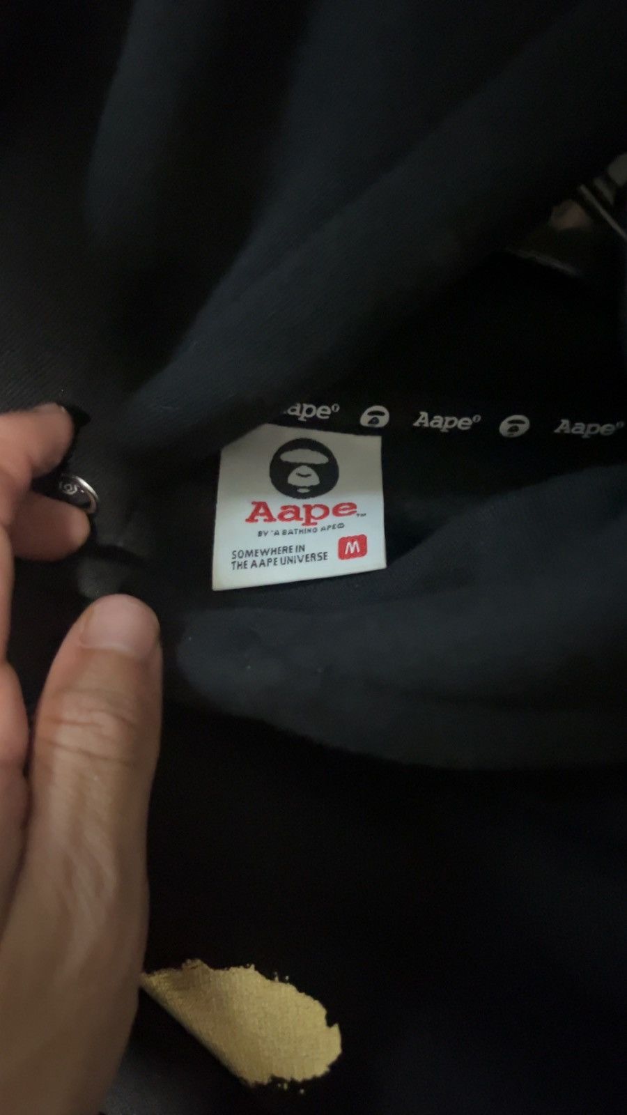 Aape × Bape Aape Pullover Hoodie Size US M / EU 48-50 / 2 - 4 Thumbnail