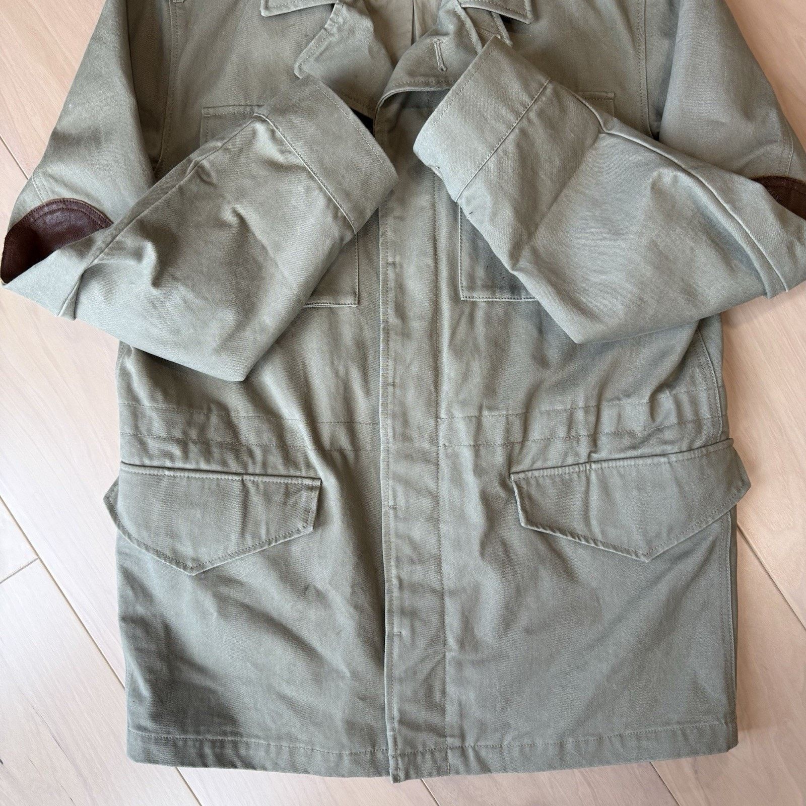Eddie Bauer Eddie Bauer Explorer Field Coat M Khaki Full Zip Hunting Size US M / EU 48-50 / 2 - 6 Thumbnail