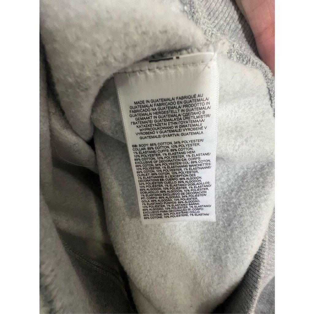The North Face The North Face Cropped Grey Long Sleeve Crewneck Sweatshirt Size XL / US 12-14 / IT 48-50 - 5 Thumbnail