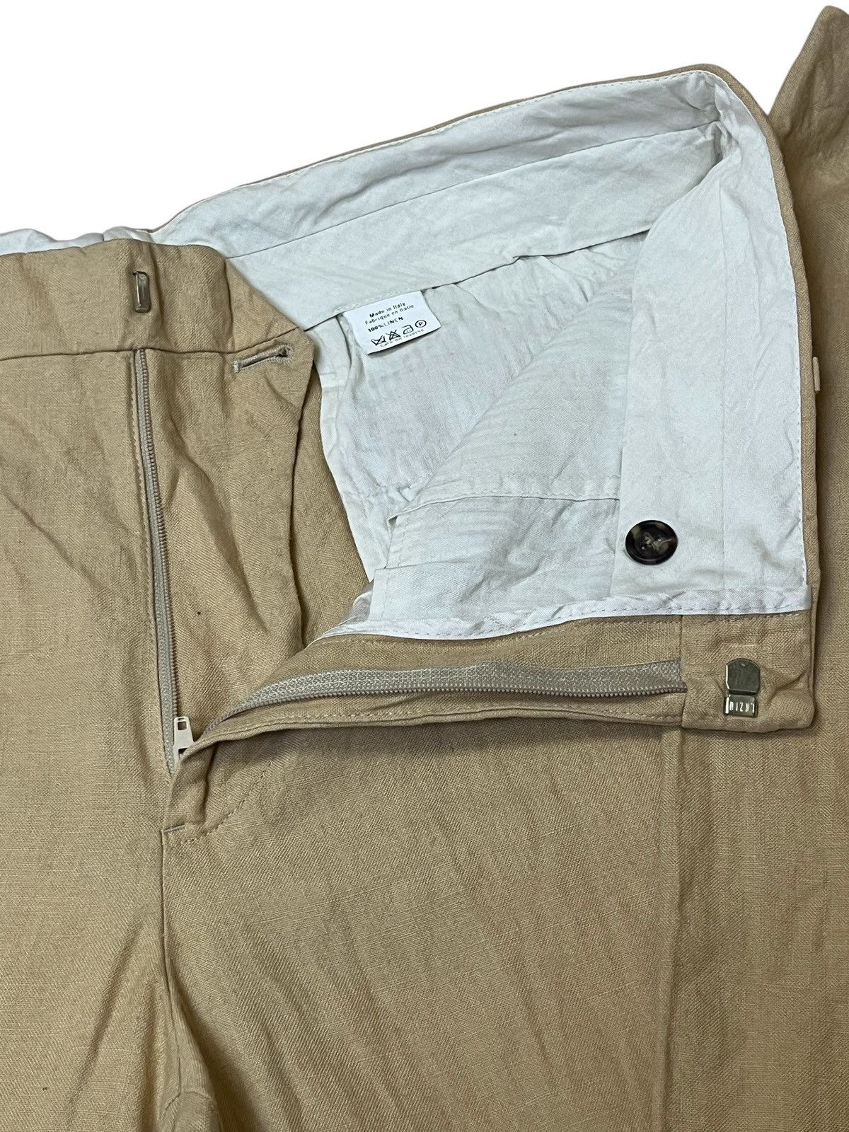 Michael Kors CASUAL🔥MICHAEL KORS BAGGY LINEN CASUAL PANTS Size US 33 - 10 Thumbnail