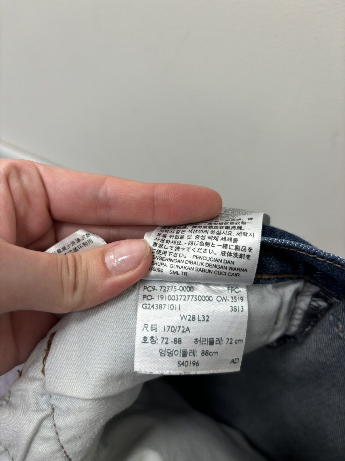 Levi's Levi’s Premium LEJ 502 Engineered Rare Slim Blue Denim Jeans Size US 28 / EU 44 - 19 Thumbnail