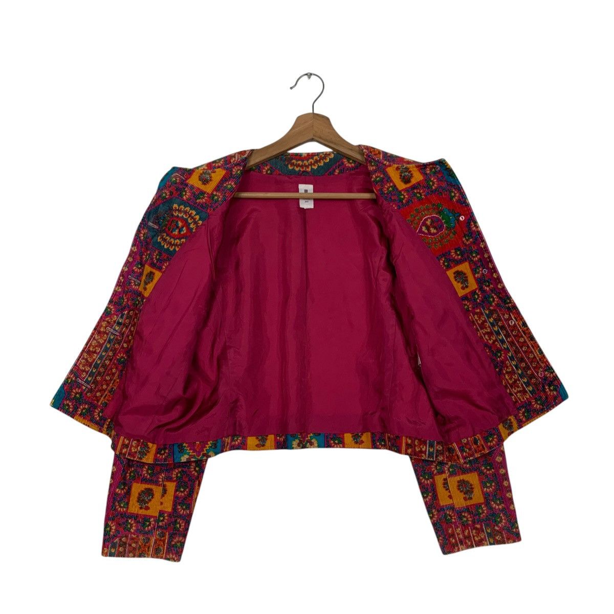 Ungaro Paris 90's UNGARO Tapestry Jacquard Pattern Jacket #2728-C123 Size S / US 4 / IT 40 - 11 Thumbnail