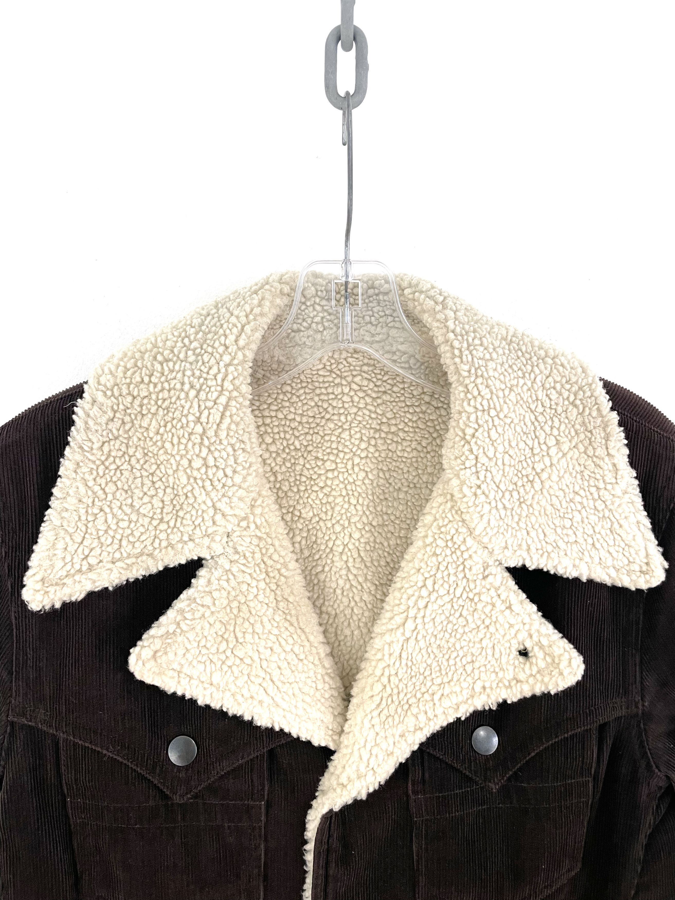 Number (N)ine AW07 Corduroy Boa Fleece Jacket Size US M / EU 48-50 / 2 - 3 Thumbnail