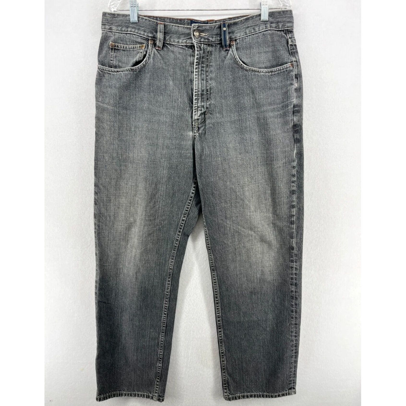 INDIGO PALMS Mens TOMMY BAHAMA Classic Gray Cotton Denim Jeans in