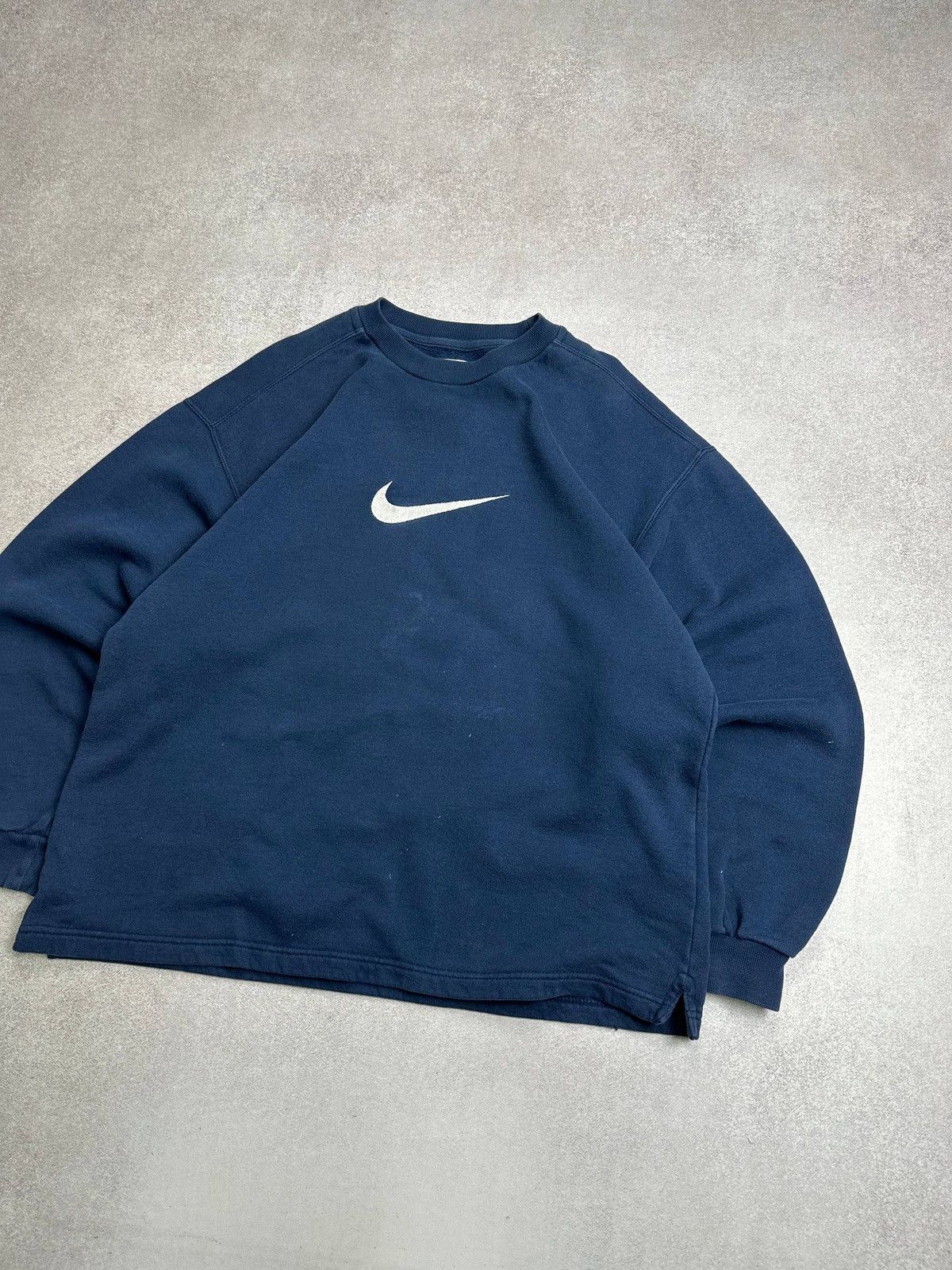 Nike Vintage Nike Central Swoosh Archival Sweatshirt Mens S Size US S / EU 44-46 / 1 - 2 Thumbnail