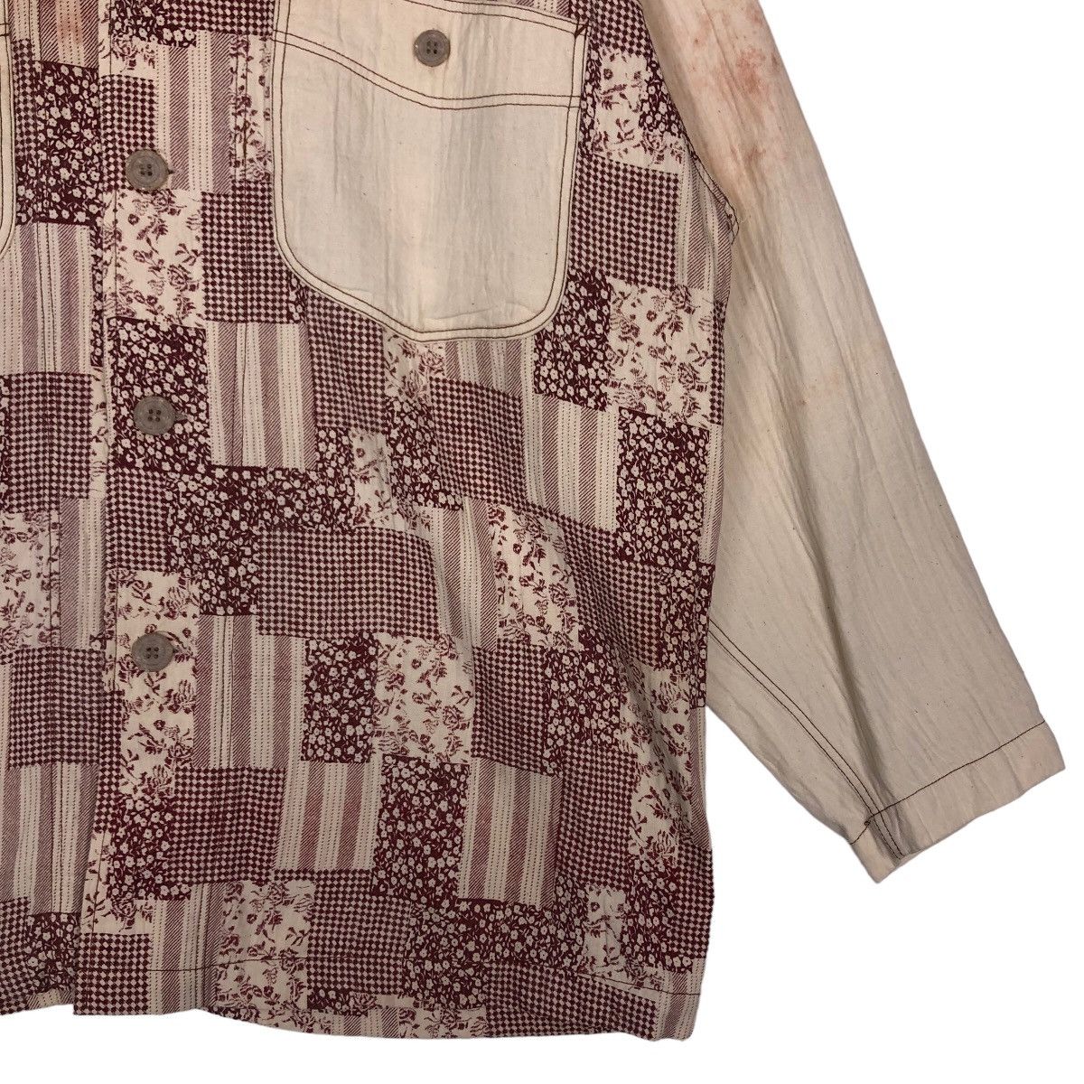 Japanese Brand 🔥90’s Vtg Shirts This Men Issey Miyake Design Rare Design Size US M / EU 48-50 / 2 - 5 Thumbnail