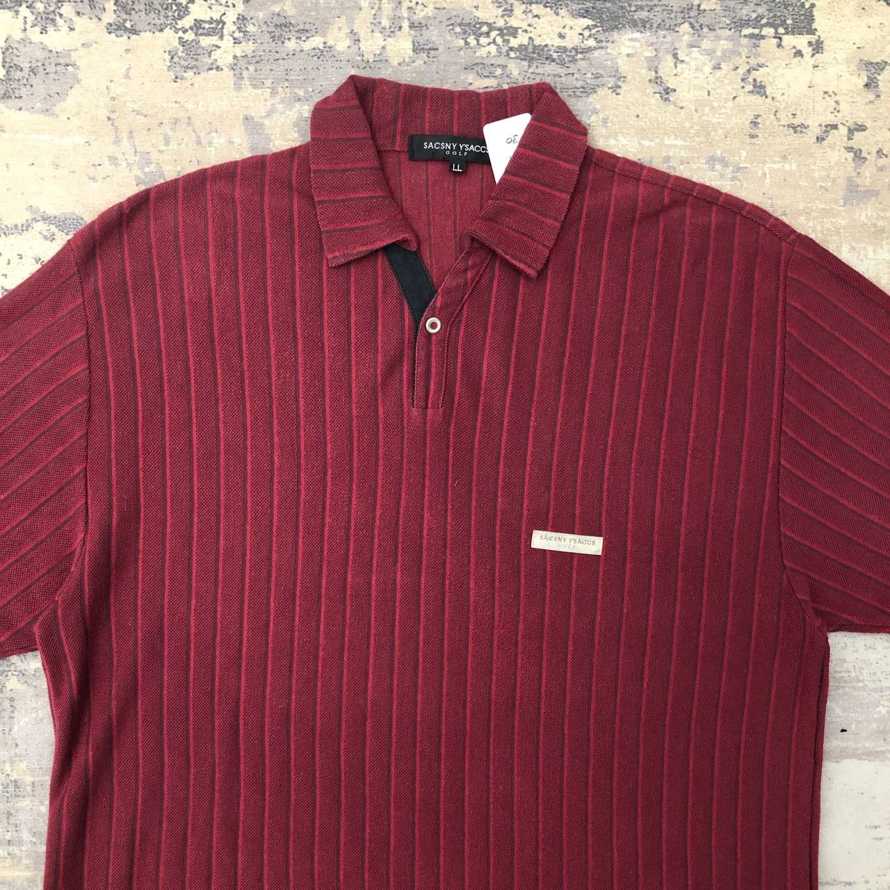 Yohji Yamamoto T330 ISSEY BY SACSNY Y'SACCS GOLF POLO SHIRTS Size US XL / EU 56 / 4 - 3 Thumbnail