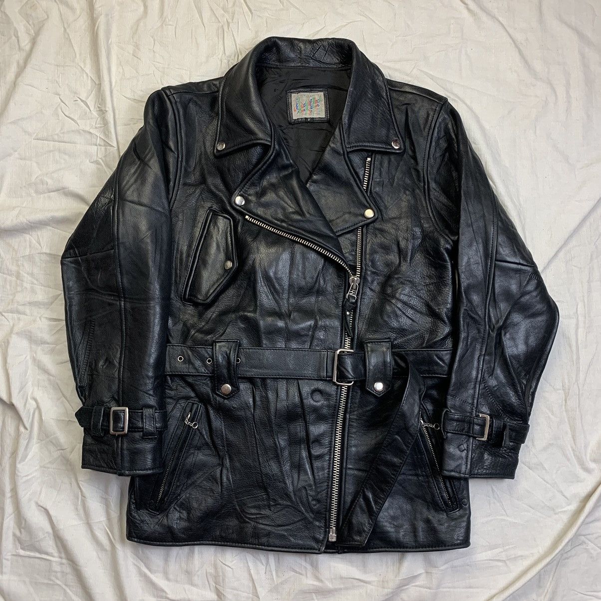 Schott Vintage body block ranch wear bikers leather jacket Size M / US 6-8 / IT 42-44 - 1 Thumbnail