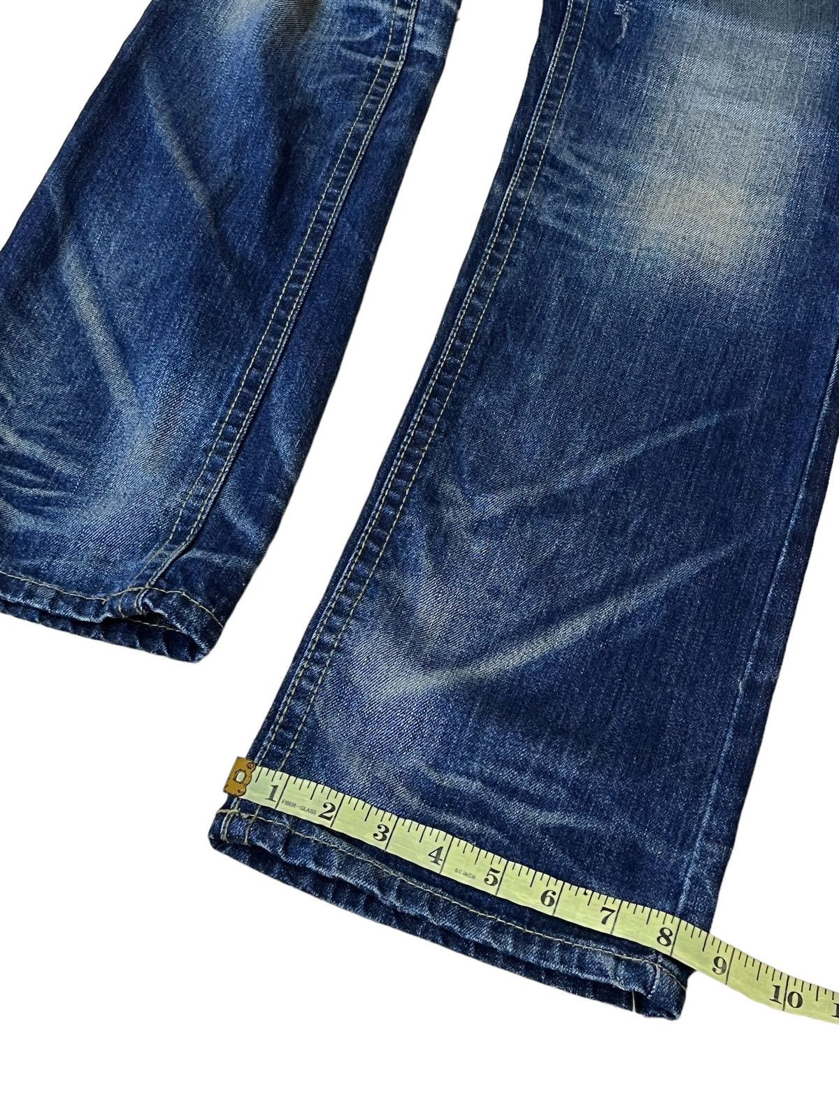 Japanese Brand Y2K FASHION YOSHITOMO NARA LOLITA DRAWSTRING WAIST JEANS Size US 32 / EU 48 - 14 Thumbnail