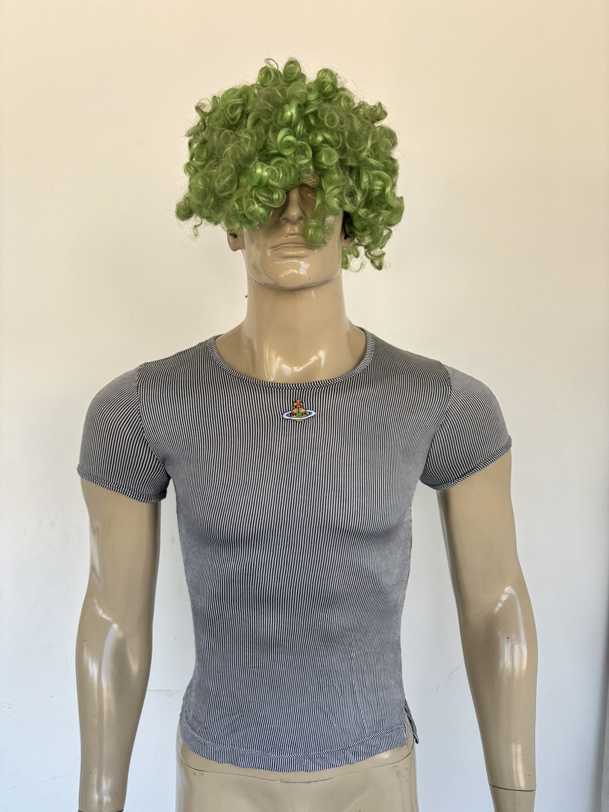 Malcolm McLaren × Seditionaries × Vivienne Westwood 1990s COUTURE Ribbed T-Shirt Size US M / EU 48-50 / 2 - 1 Thumbnail