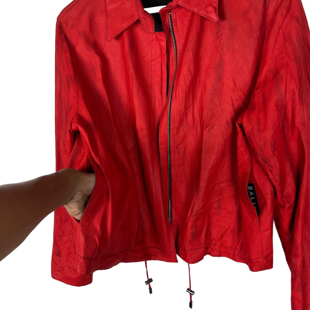 Bally 🔥 BALLY REVERSIBLE LEATHER BLOUSON JACKET MADE IN ITALY Size US M / EU 48-50 / 2 - 15 Thumbnail