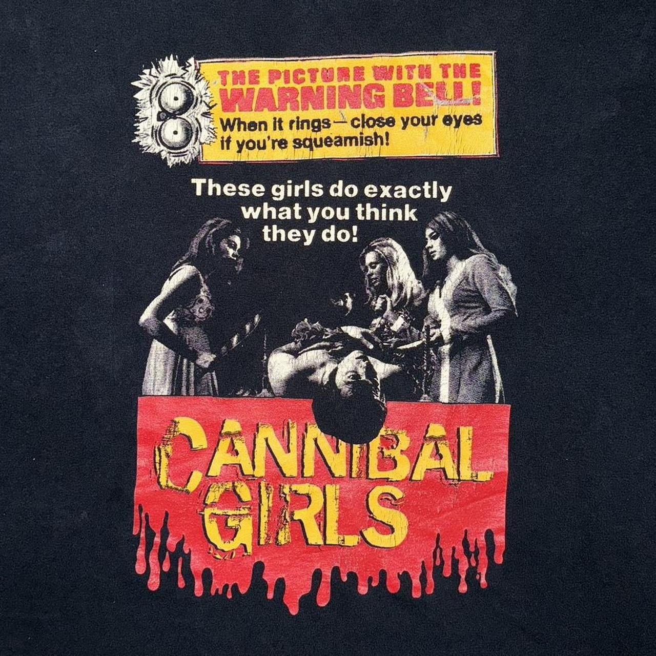 Vintage Vintage 2000s Cannibal Girls 1970s Horror Comedy Film Tee Size US L / EU 52-54 / 3 - 2 Thumbnail