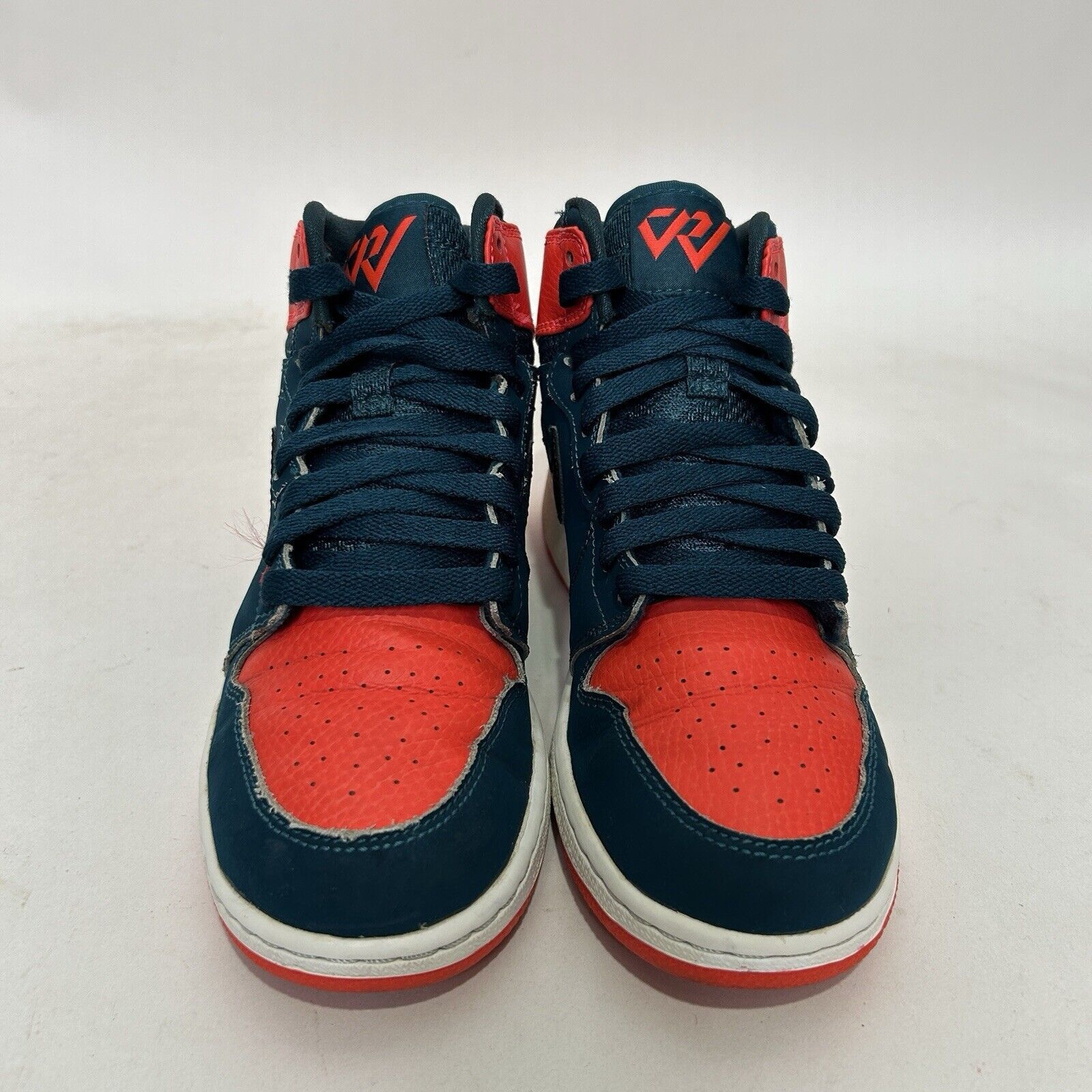 Nike Nike Jordan 1 Retro High BG “Russell Westbrook” Size US 5.5 / IT 35.5 - 2 Thumbnail