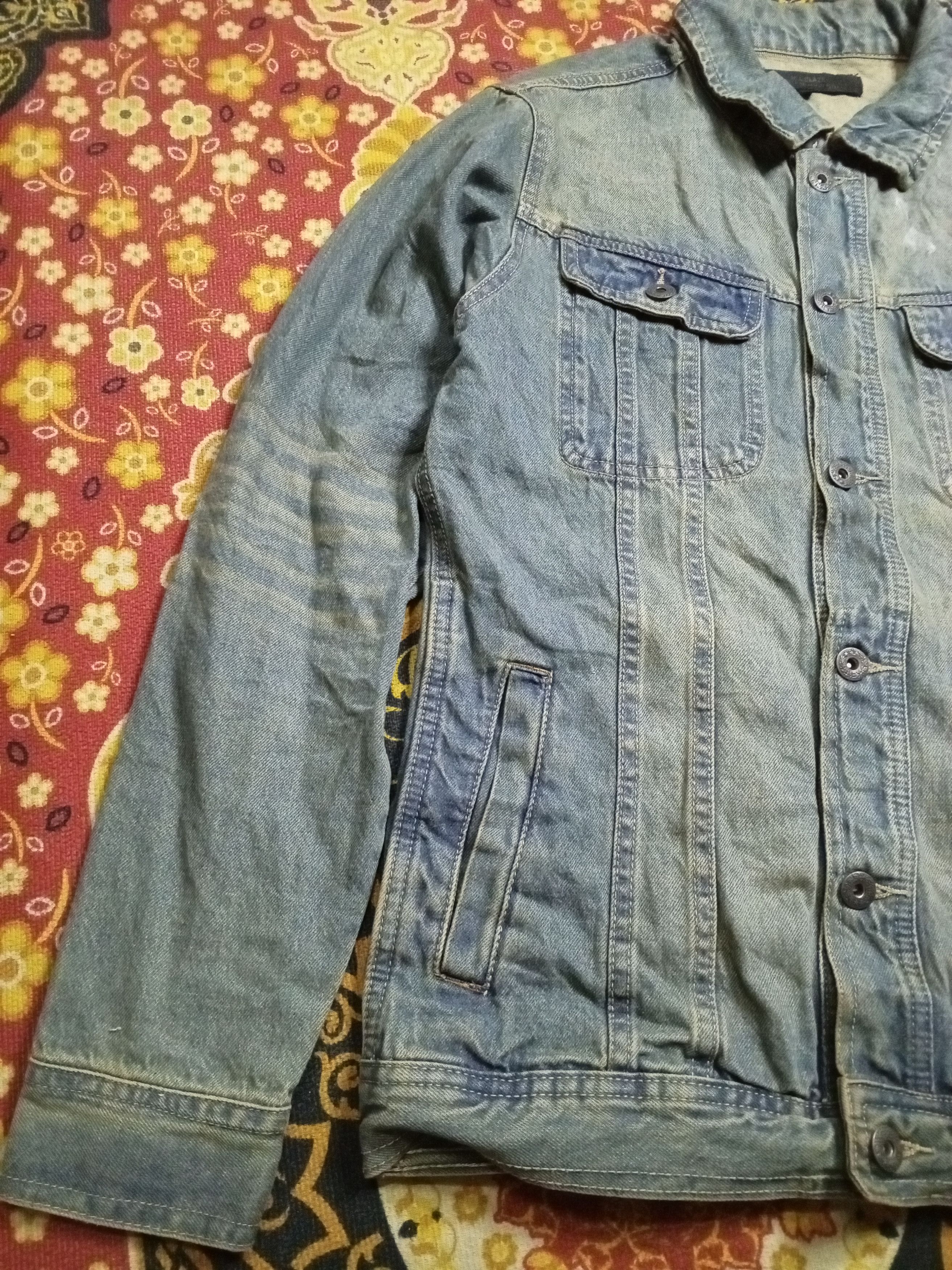 Designer 💥JILL BLAZE DENIM JACKET 💥 Size US L / EU 52-54 / 3 - 2 Thumbnail