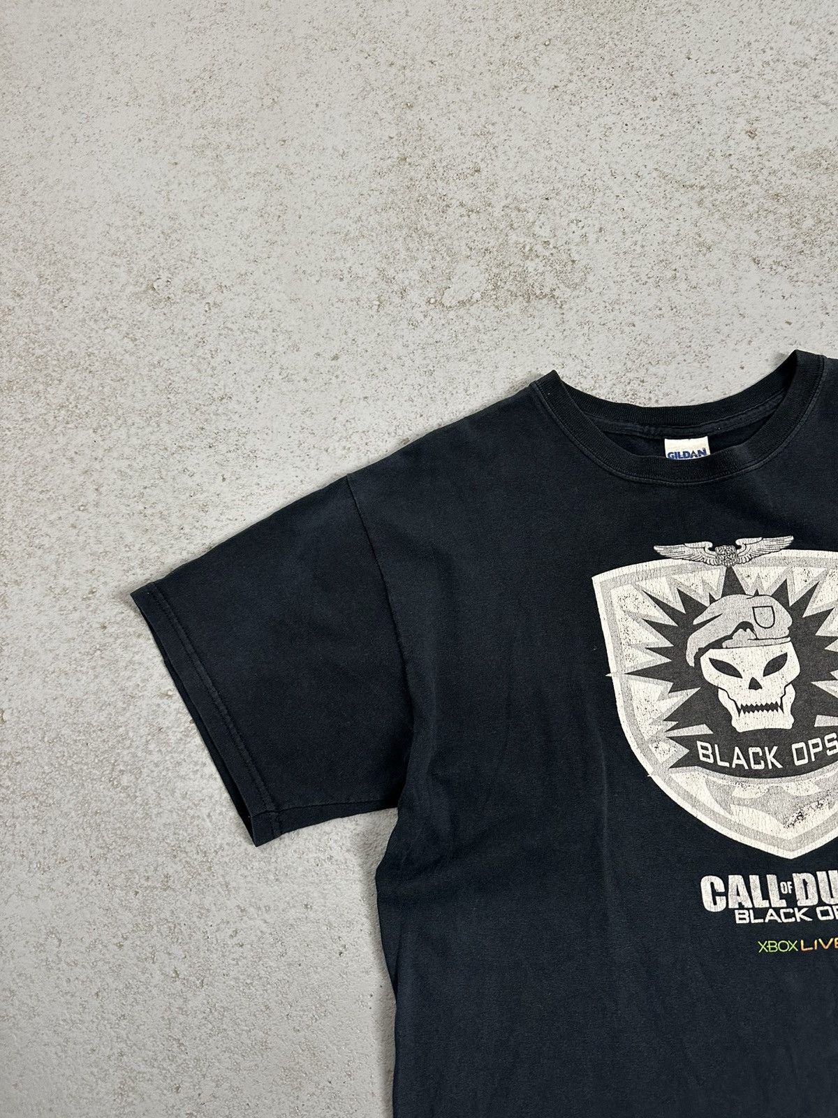 The Game Call Of Duty Black Ops Xbox Live Game Gildan T-Shirt Size US L / EU 52-54 / 3 - 4 Thumbnail