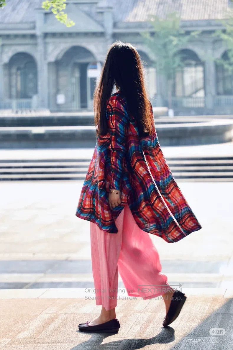 Issey Miyake Issey Miyake Rainbow Long Top Size L / US 10 / IT 46 - 1 Thumbnail