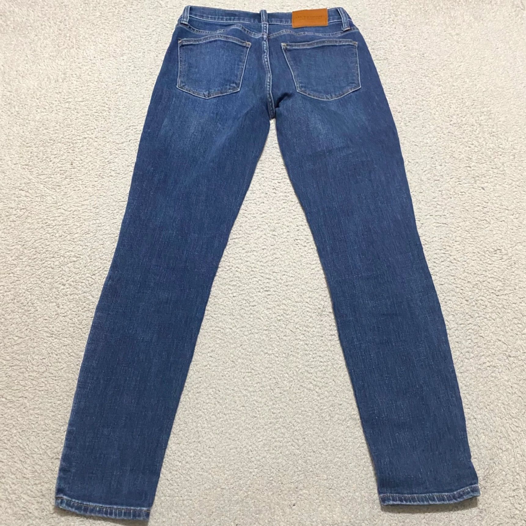 Lucky Brand Lucky Brand Jeans Womens Sz 6 Blue Denim Dark Wash Ava Skinny Mid Rise Size 28" / US 6 / IT 42 - 2 Thumbnail